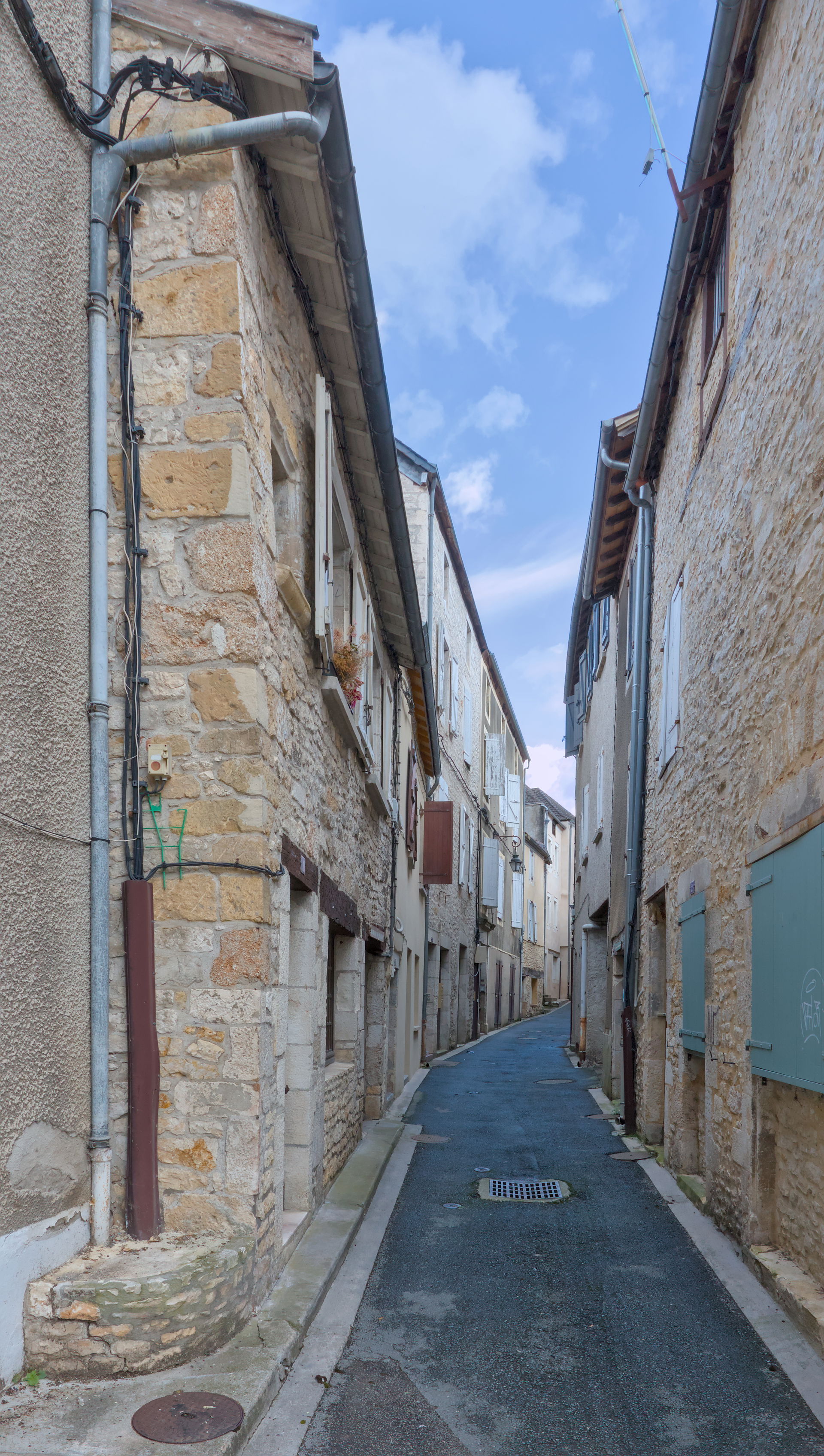 Souillac (Lot, France) - Well street, in the historic center