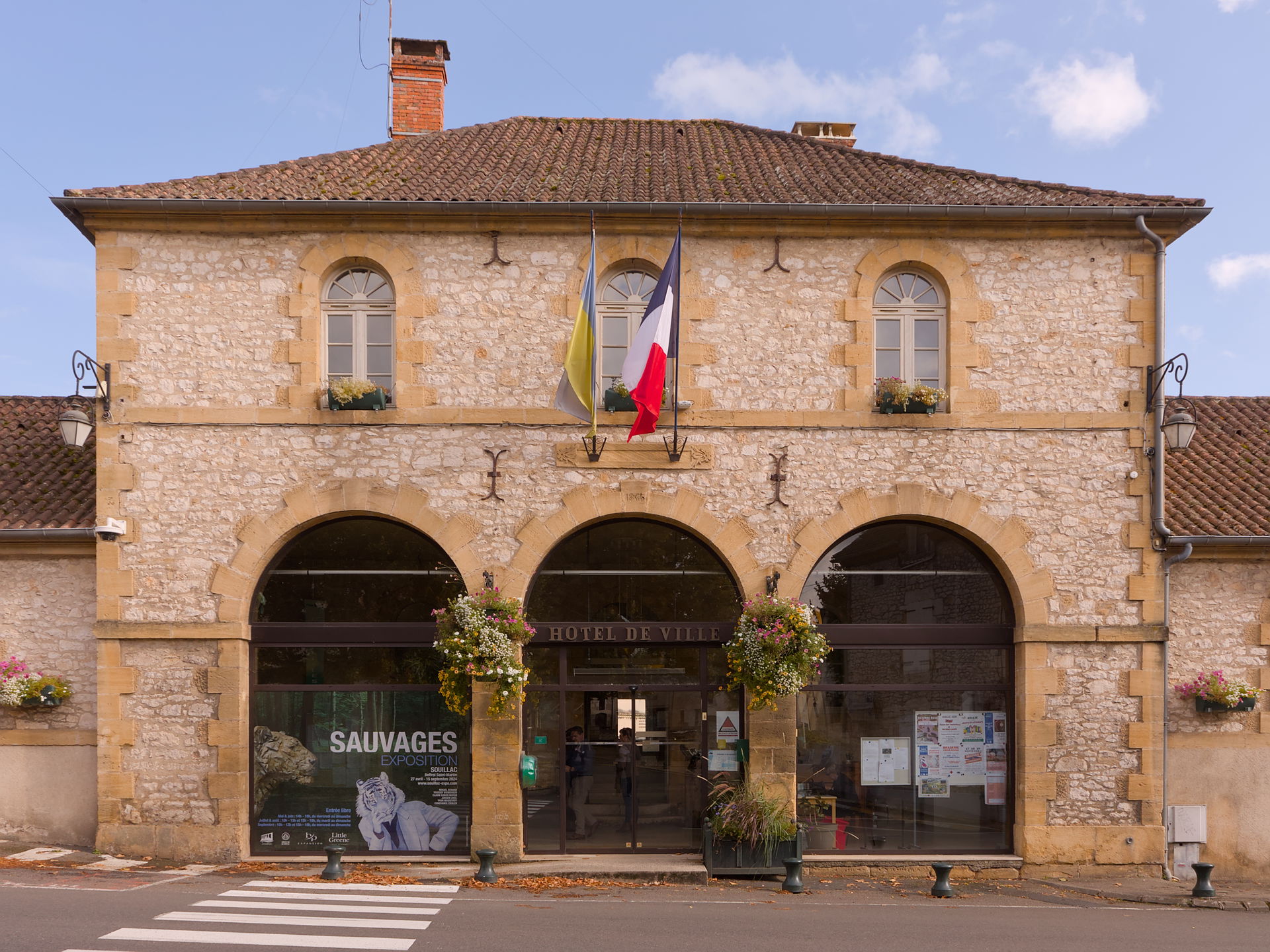 Souillac (Lot, France) - Town hall