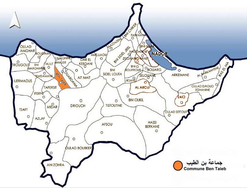 جماعة بن الطيب commune Ben Taieb