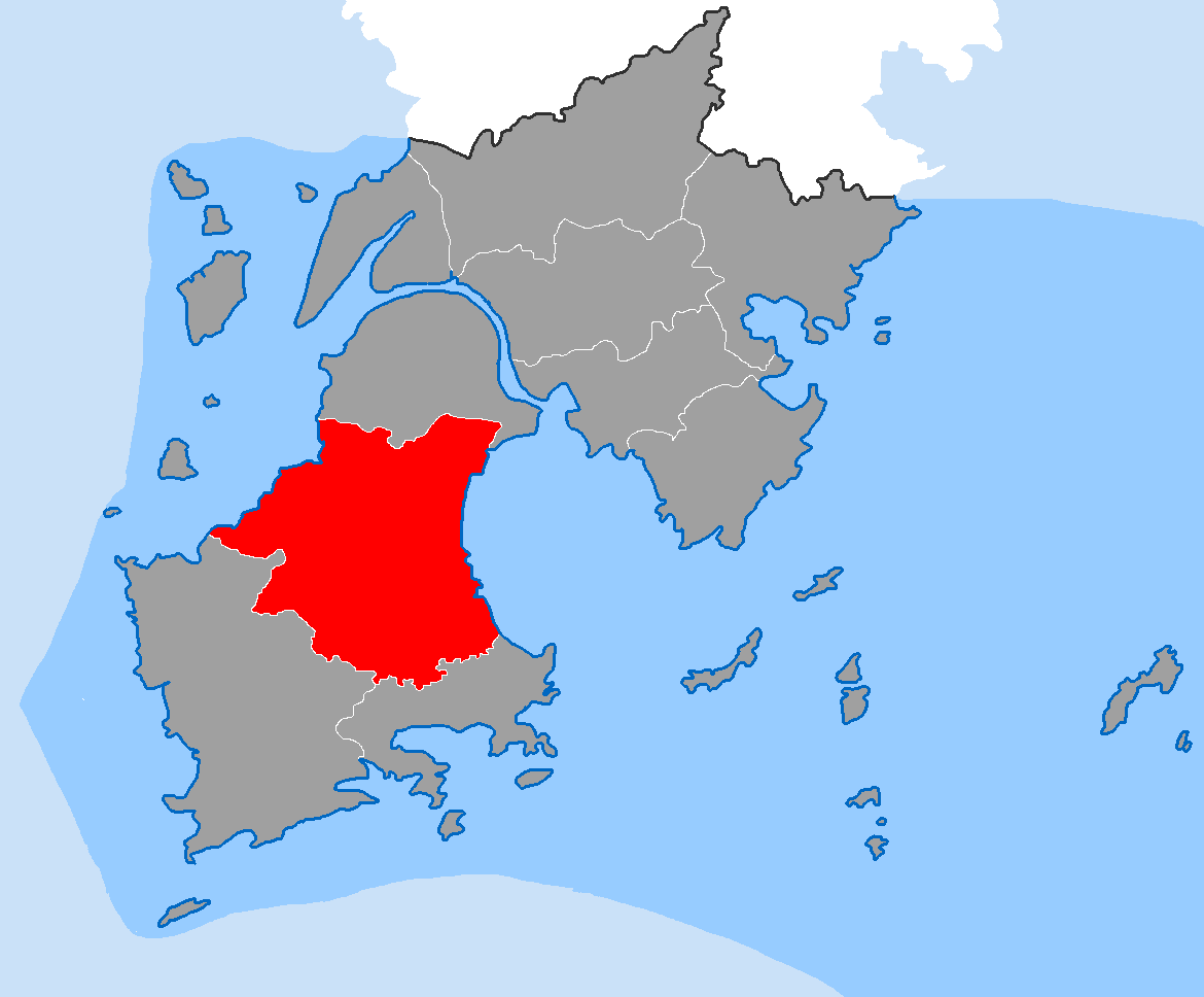 玉城街道在玉环市的位置