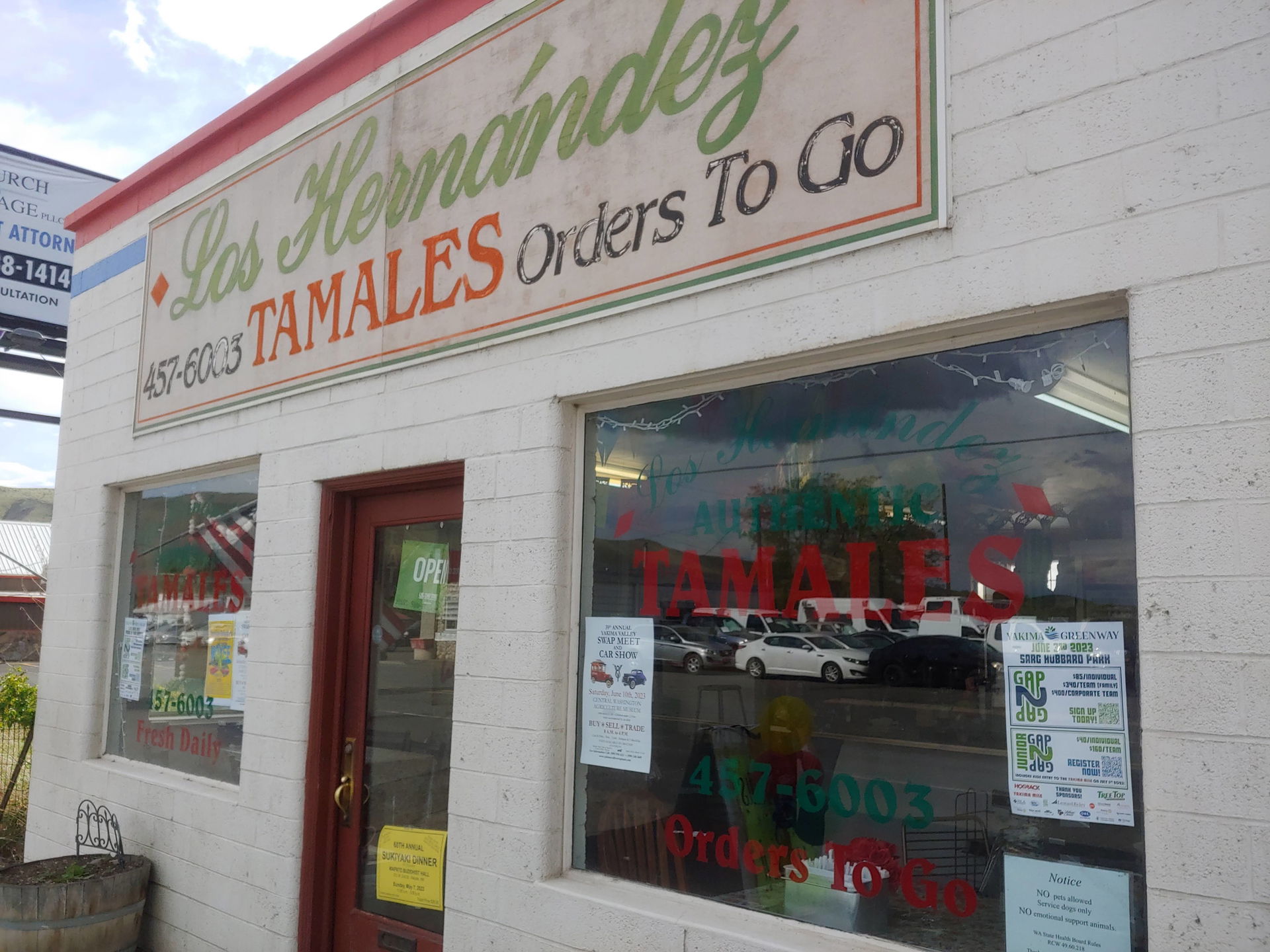 Los Hernandez, a restaurant in Union Gap, Washington, that has …