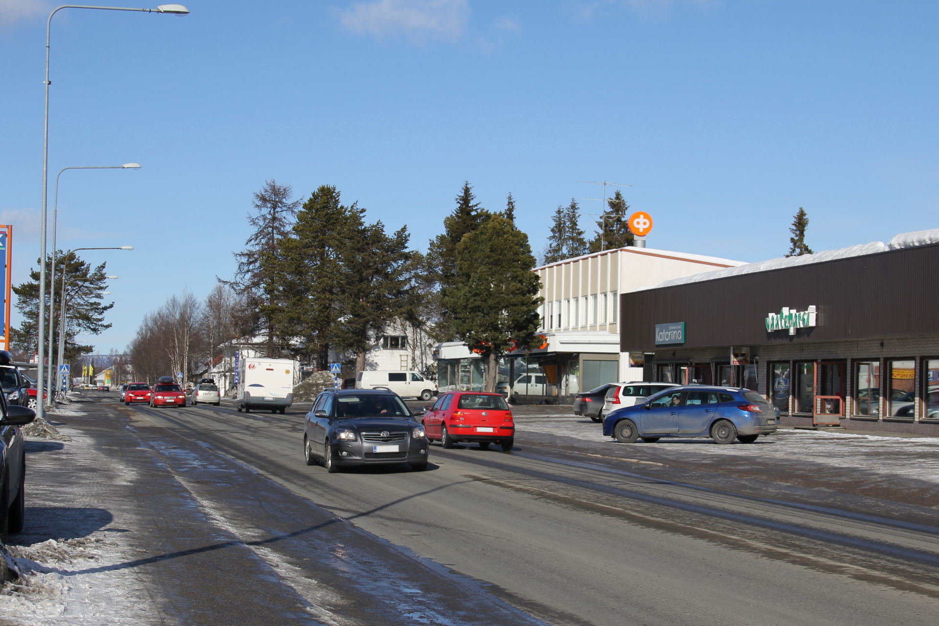 Kittilä centrum, Kittilä, Finland. -General view to 2nd class h…