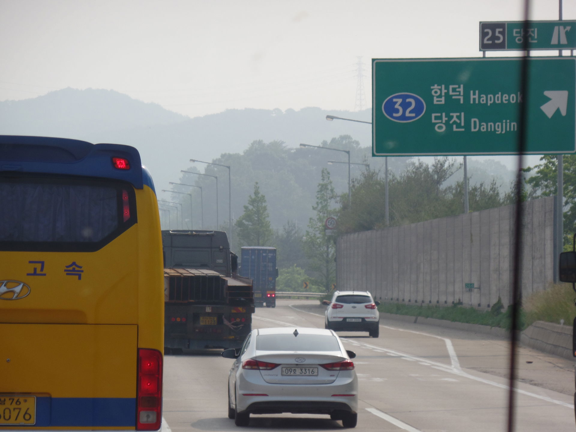 Seohaean Expressway Dangjin Interchange Exit(Mokpo Direction)