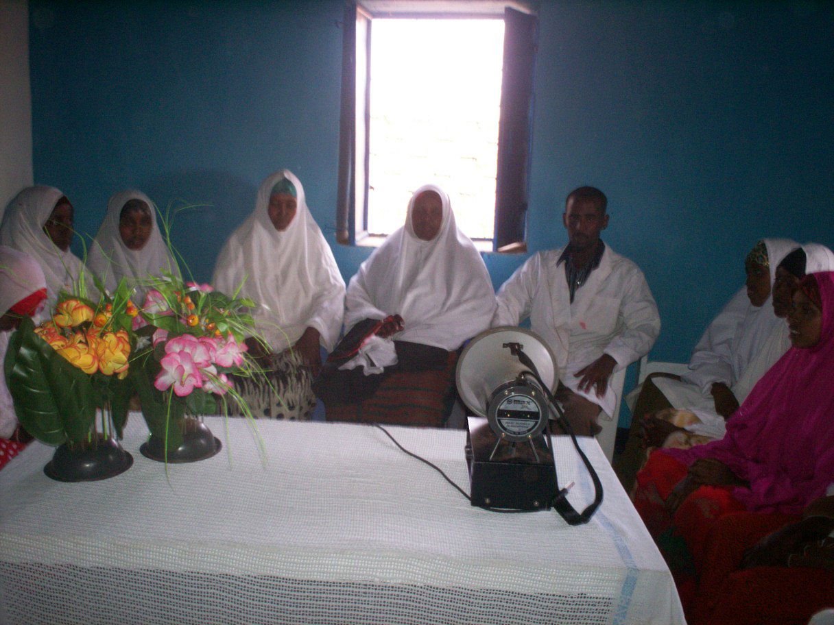 The first gathering of Abudwak Maternity Hospital's staff meeti…