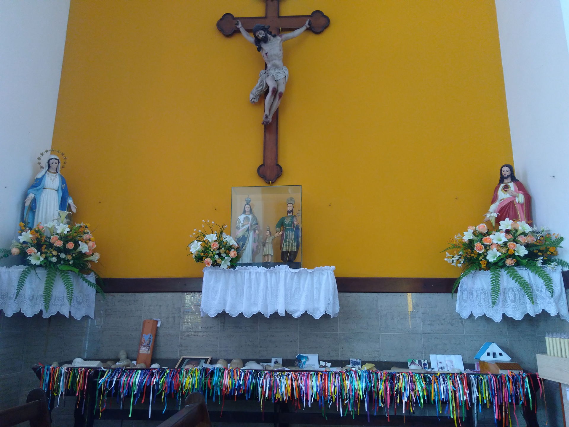 Interior da igreja de Matriz de São José de Ribamar
