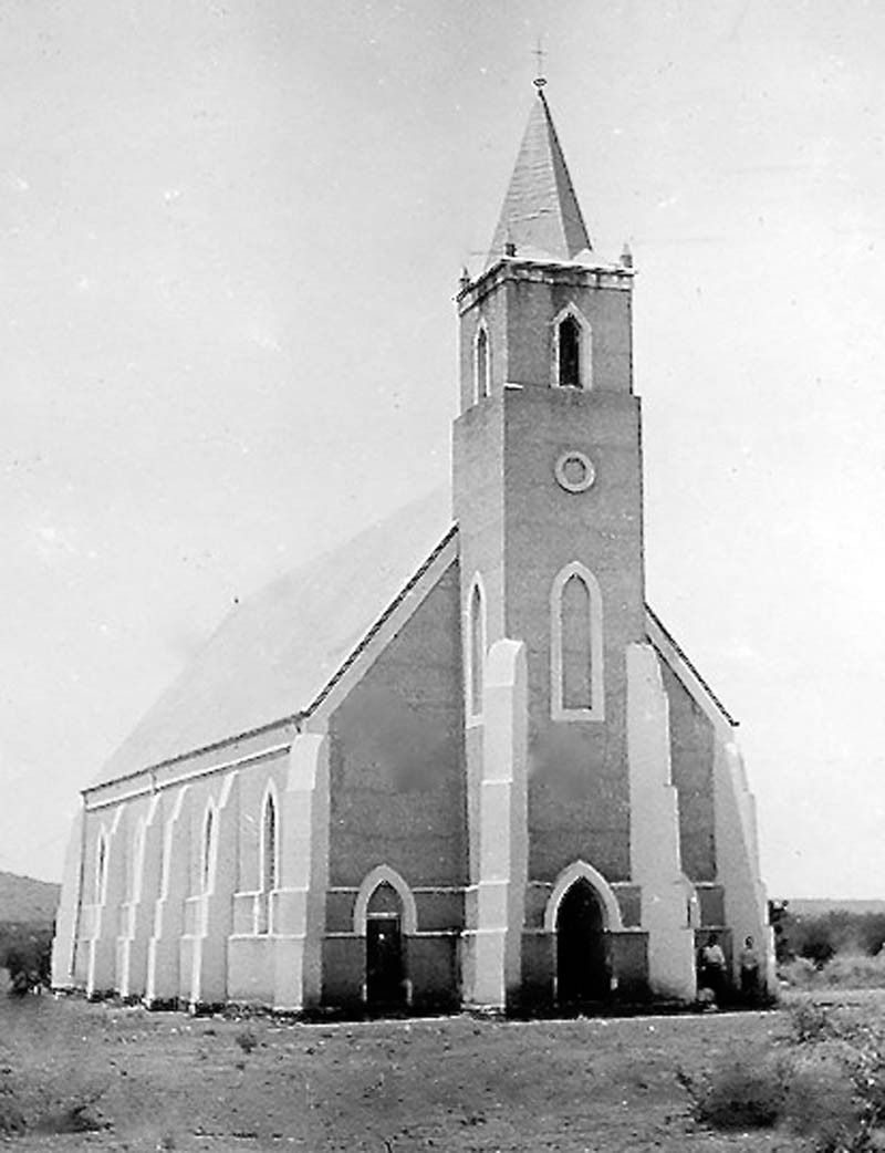 Church built in 1898, according to Mmegi Online, in Ramotswa, S…