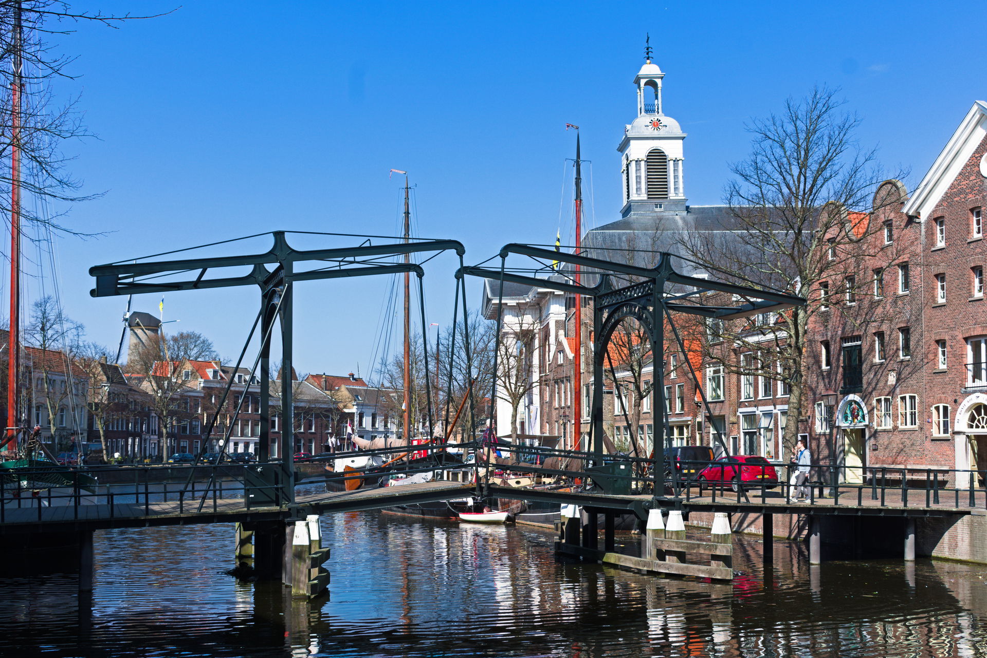 Taanbrug, Schiedam, South Holland, the Netherlands