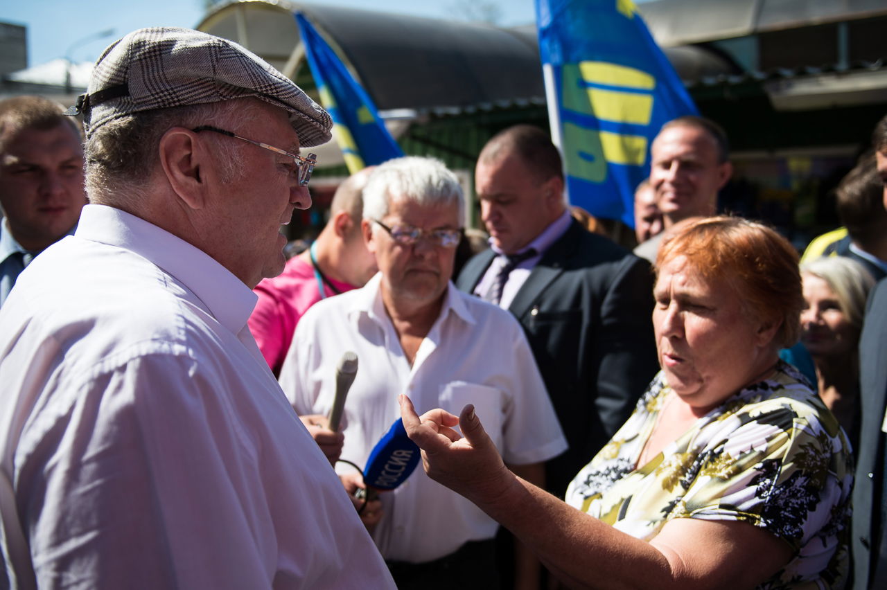 Поездка Владимира Жириновского в Орёл