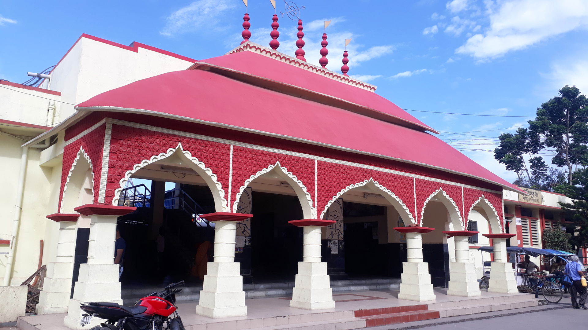 Shantipur railway station in Shantipur, Nadia district