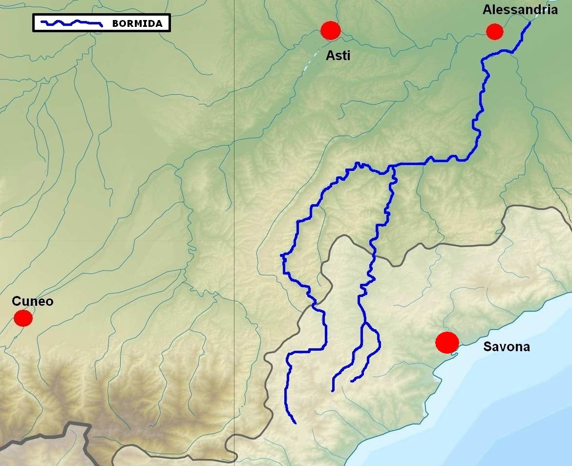 location of the stream