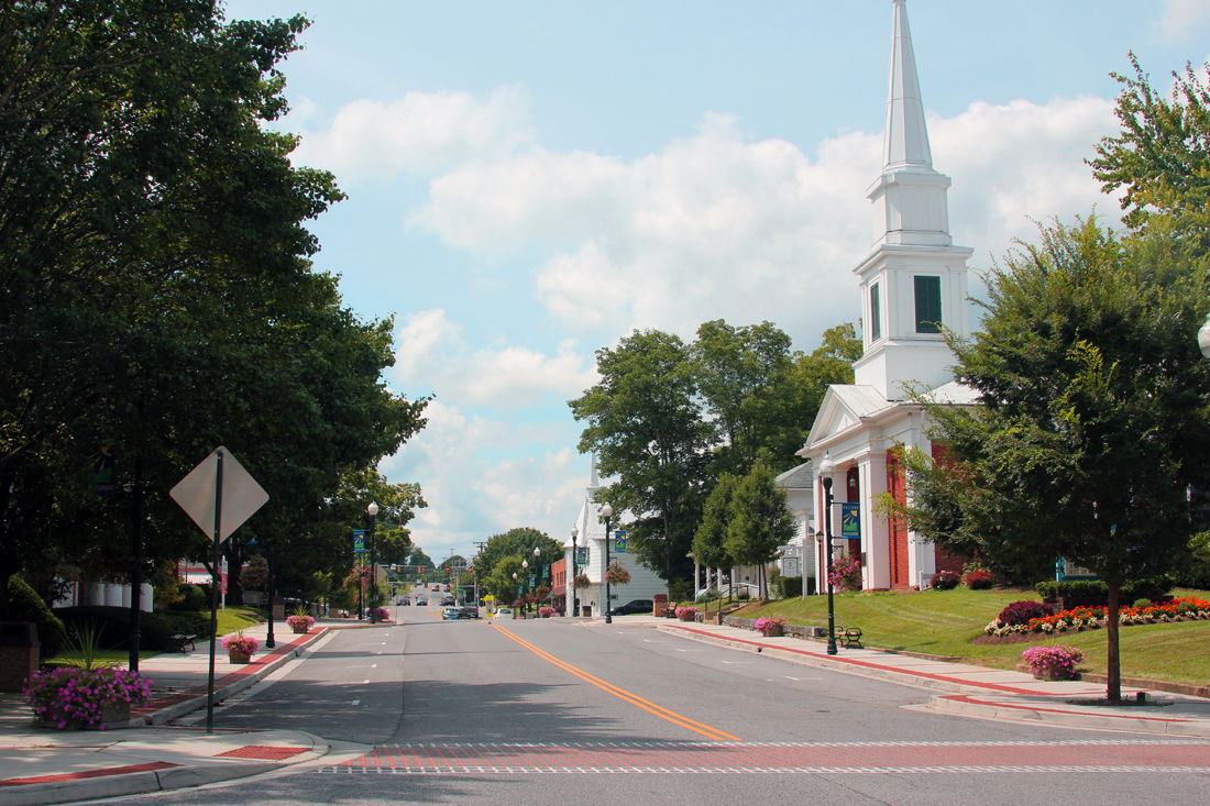 Christiansburg view 1