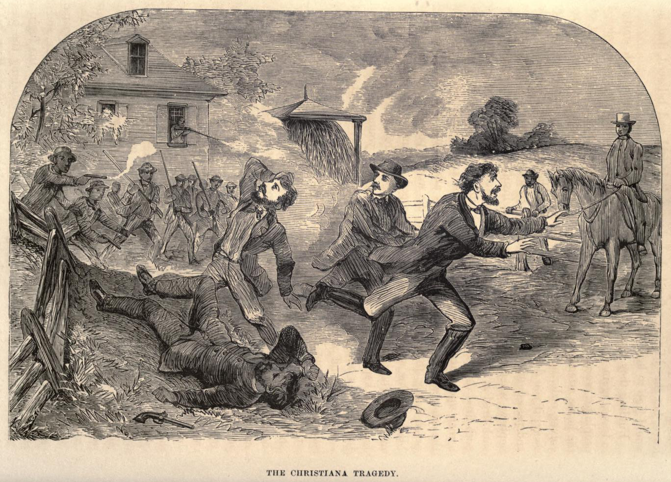 In 1851 a posse led by Edward Gorsuch and a federal marshal und…