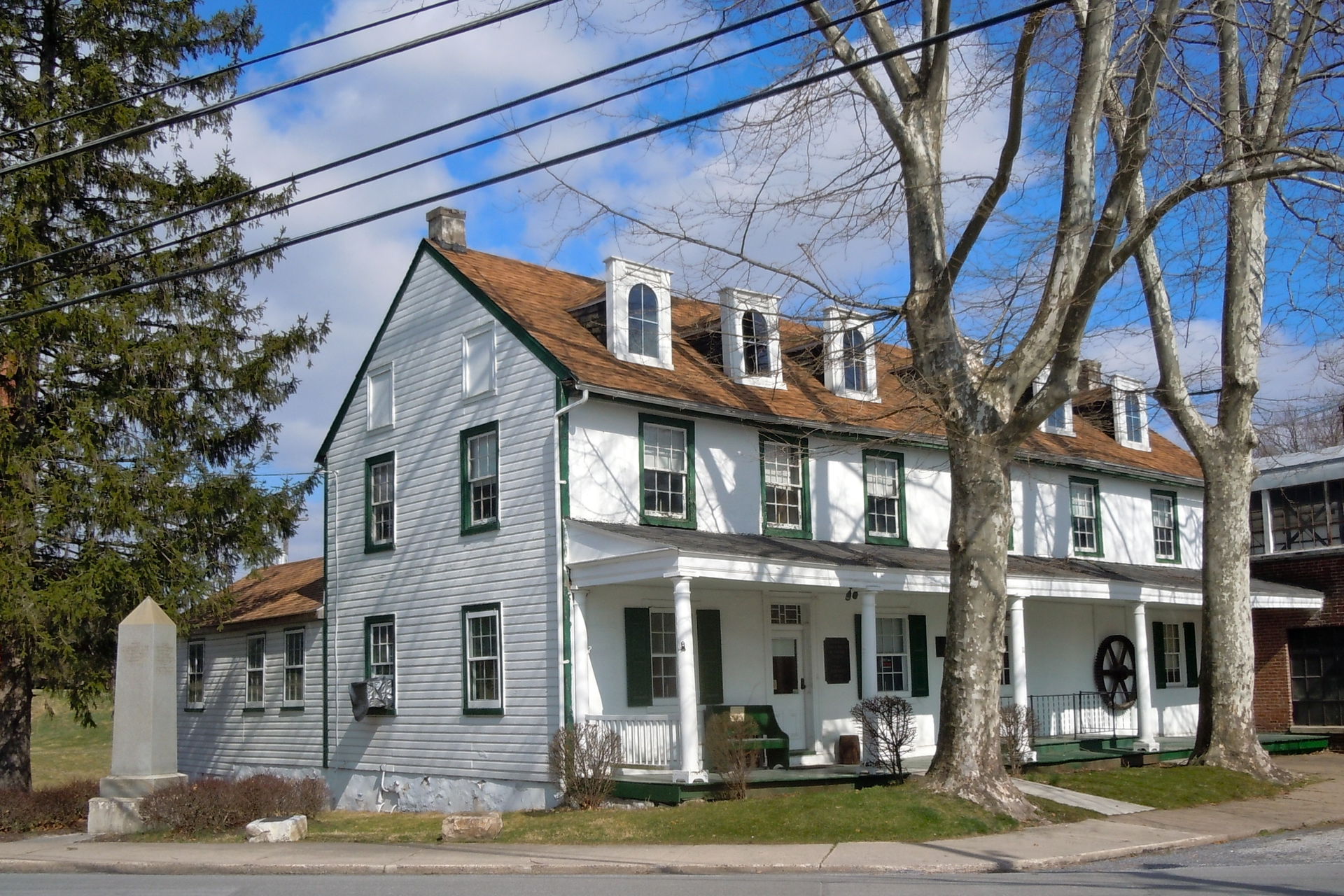 Zercher Hotel, site of some of the events known as the "Christi…