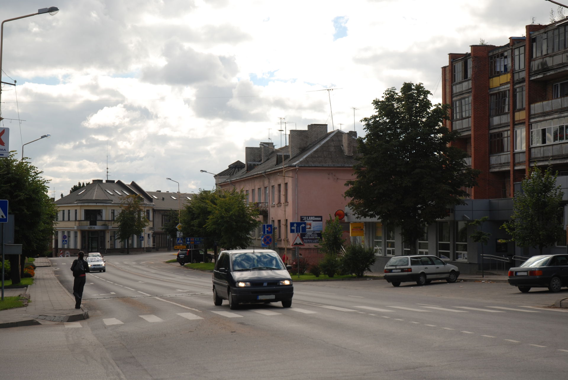 The centre of Joniškis