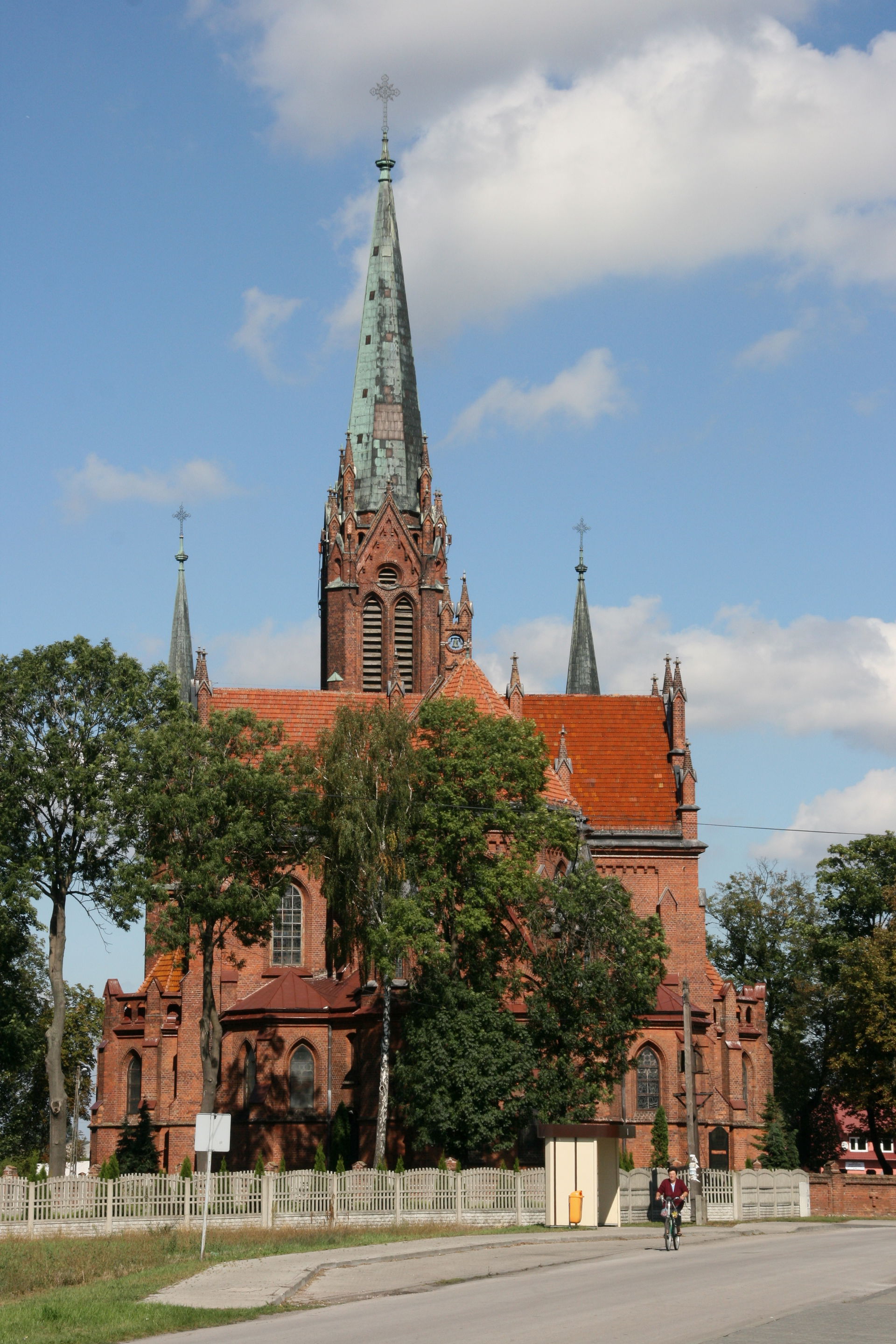 Zduny 26 - kościół parafialny pw. św. Jakuba Apostoła, widok od…