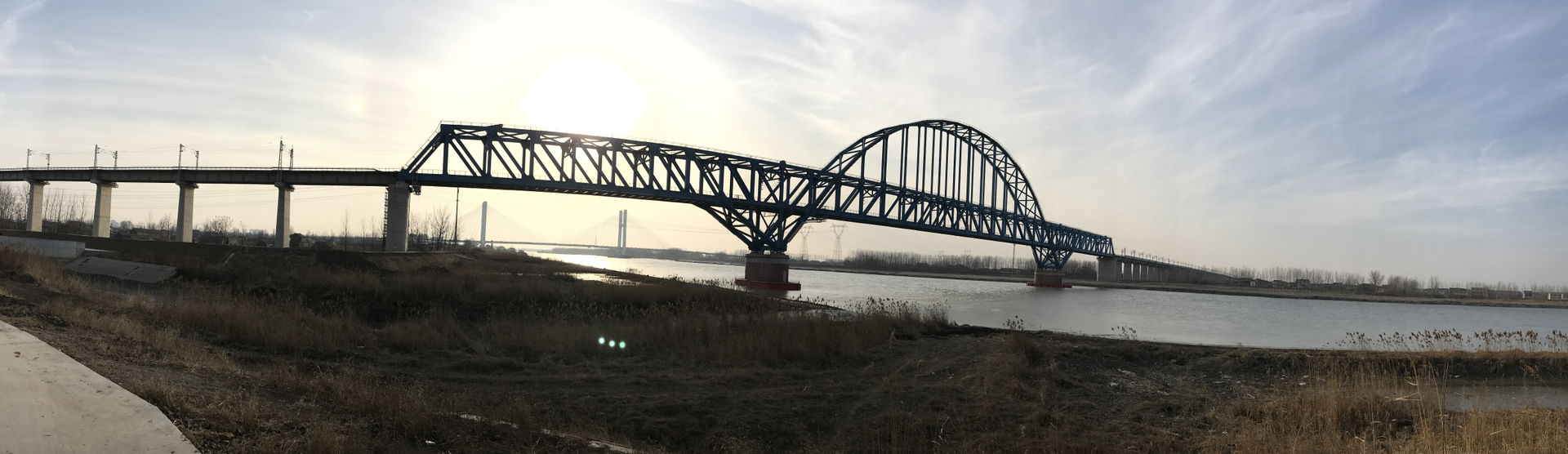 back side of GuanHe Extra Large Bridge (灌河特大桥).
G15 Guanhe Brid…