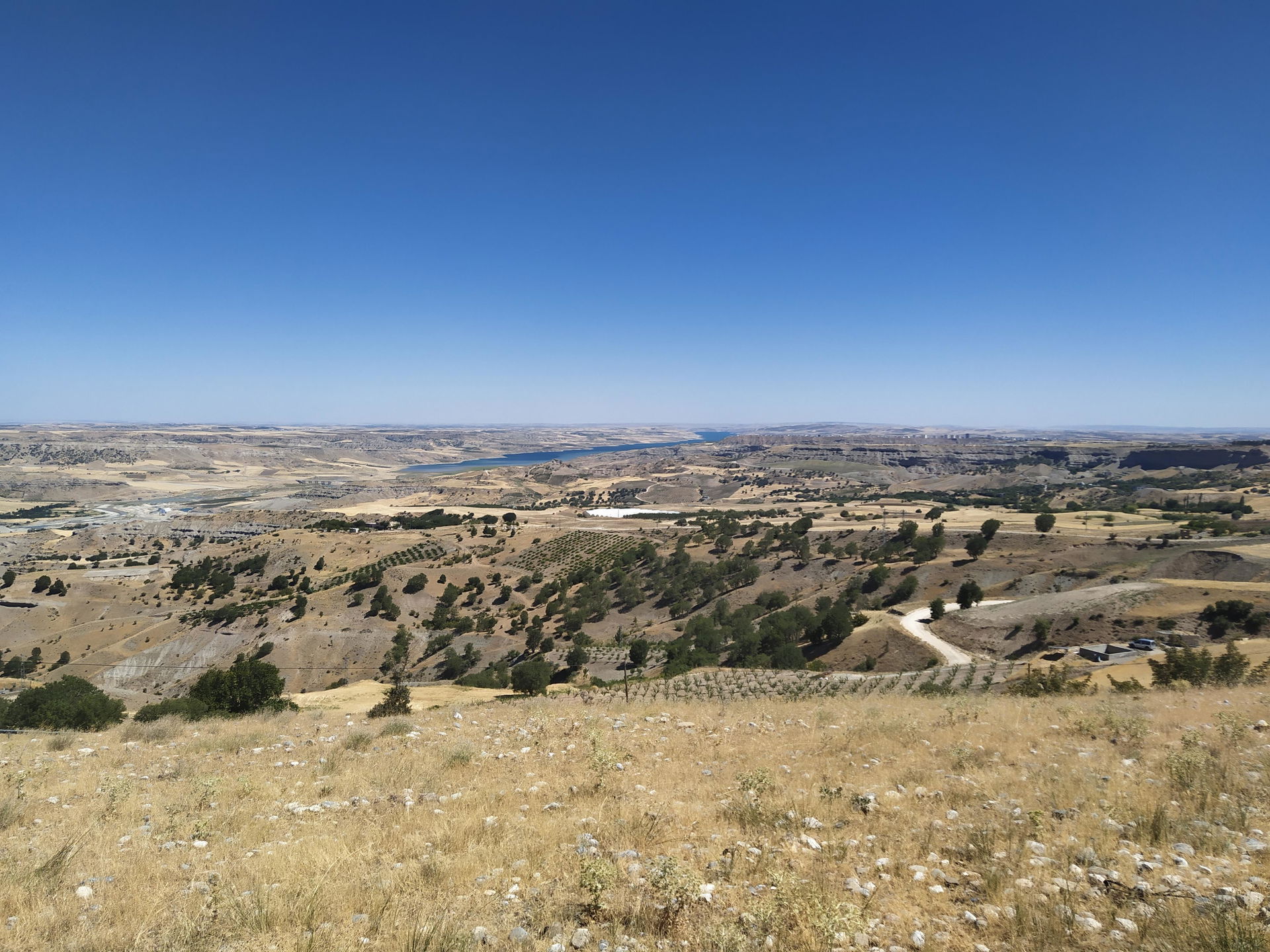 Landscape of Kâhta district, Turkey