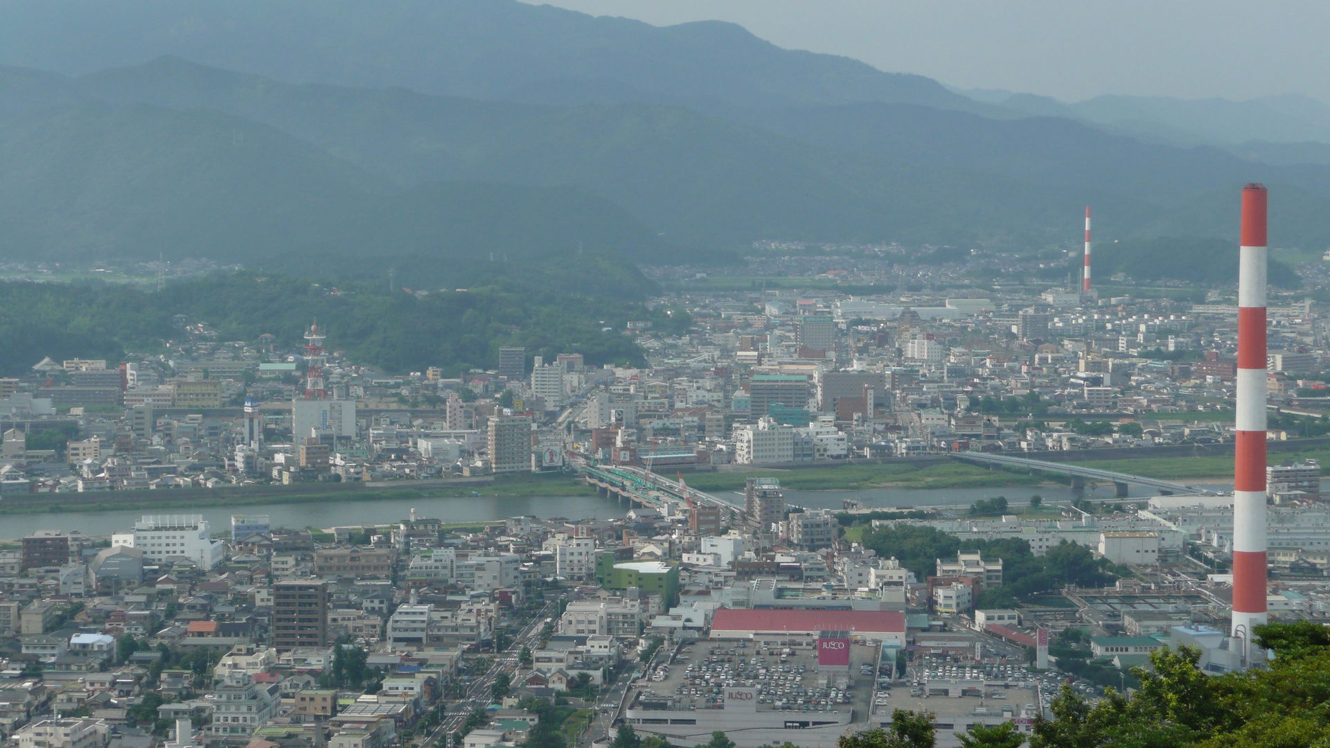 Central Nobeoka City (Miyazaki Prefecture, Japan)
