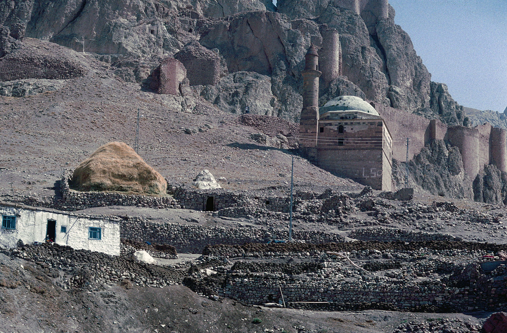 When walking the road to Ishak Pasha and farther into the mount…