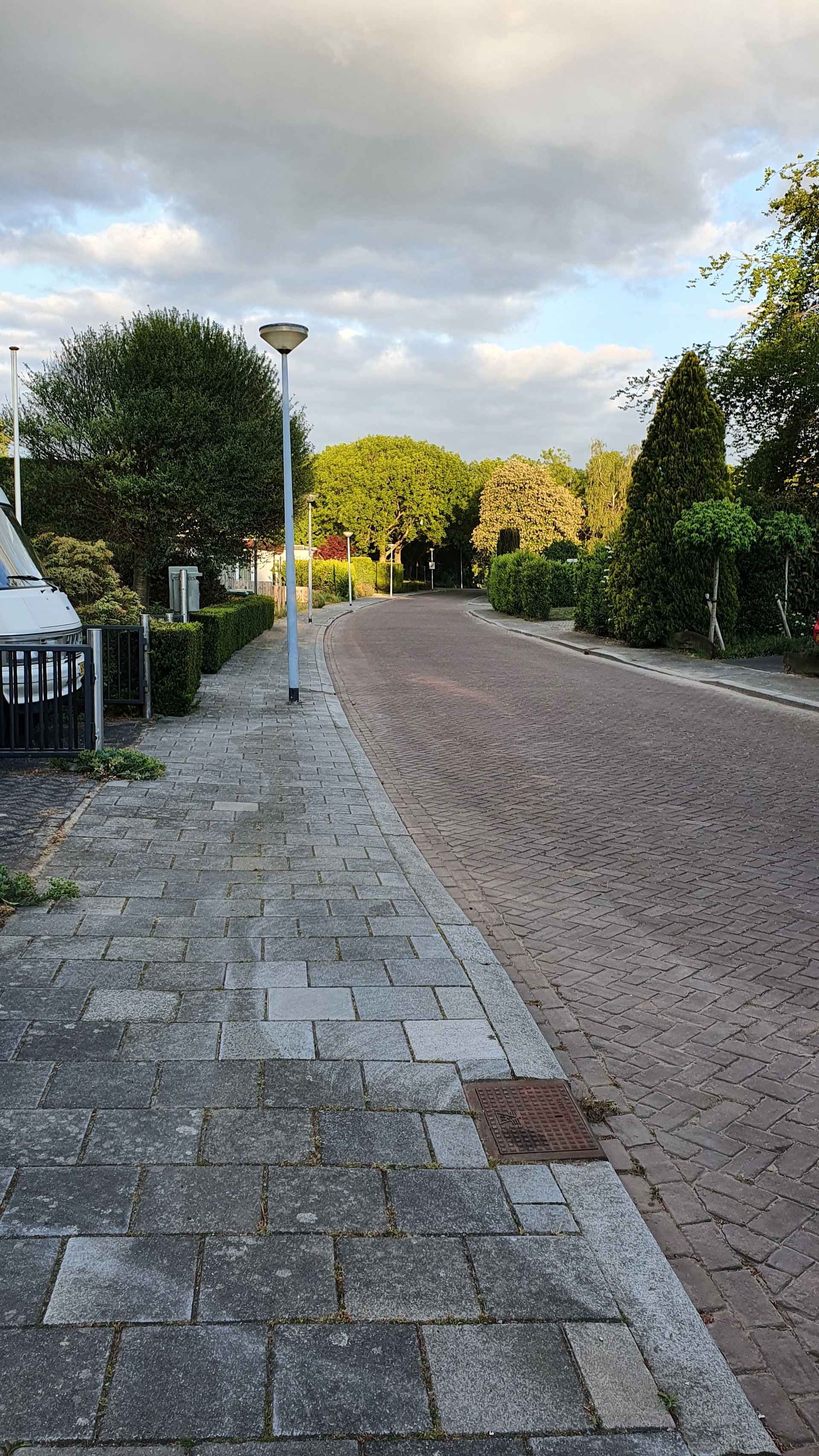 Foto gemaak in de avond