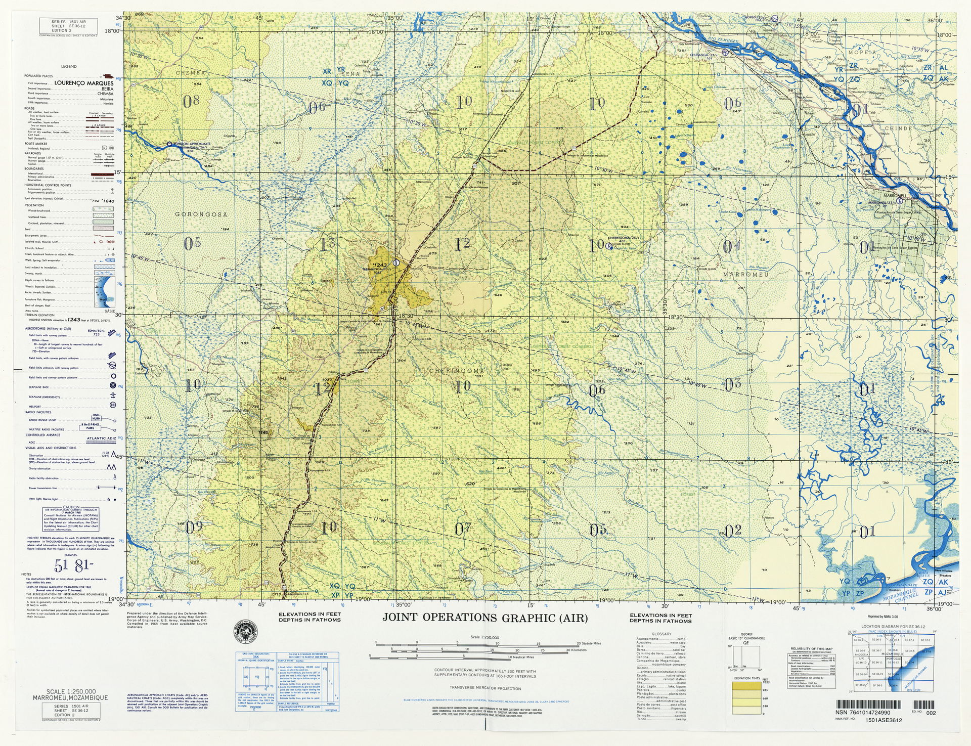 SE 36-12 Marromeu, Mozambique (9.8MB) [JPEG] - Southern Africa,…