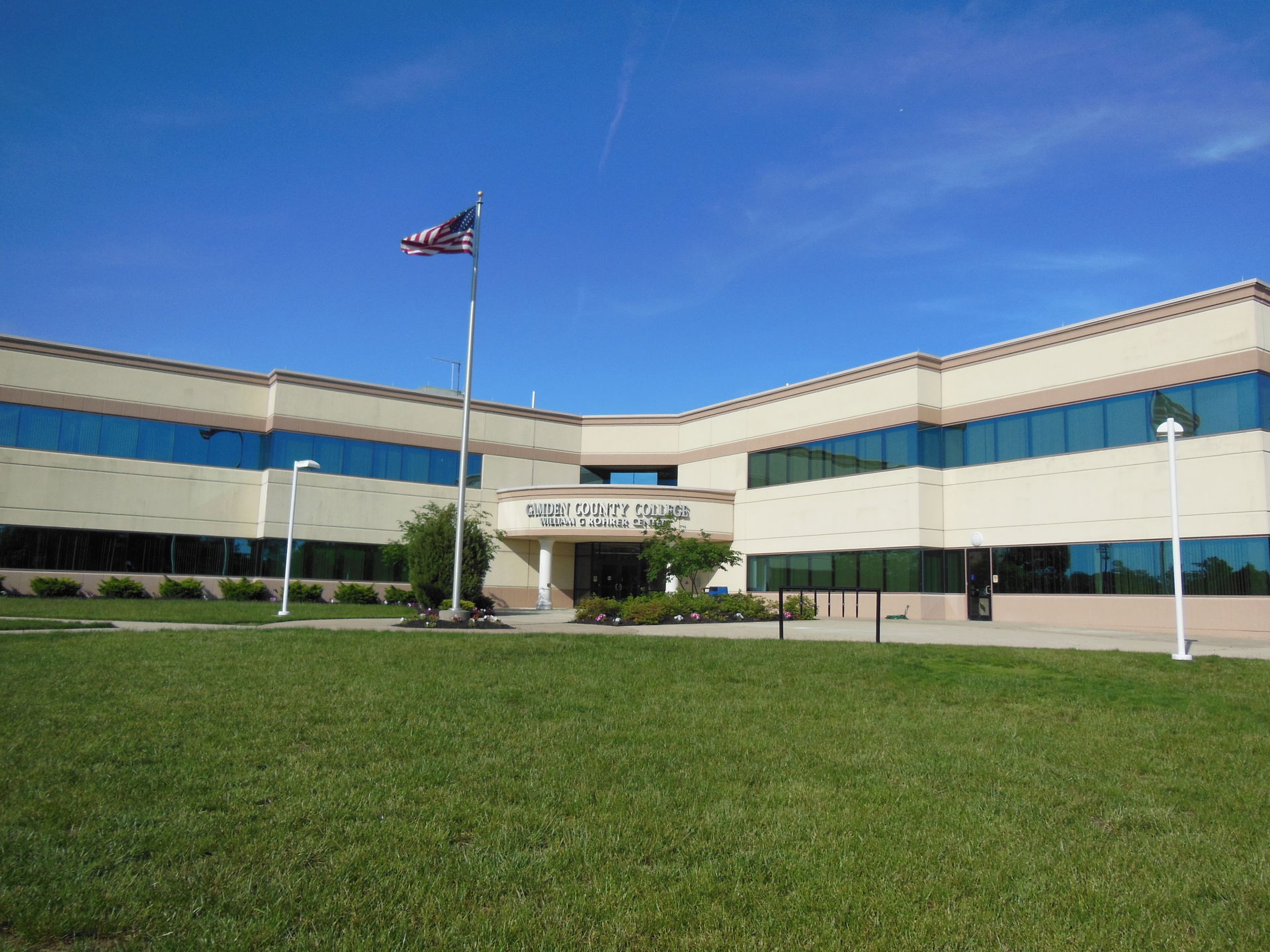 Main Building of the Camden County College Cherry Hill Campus