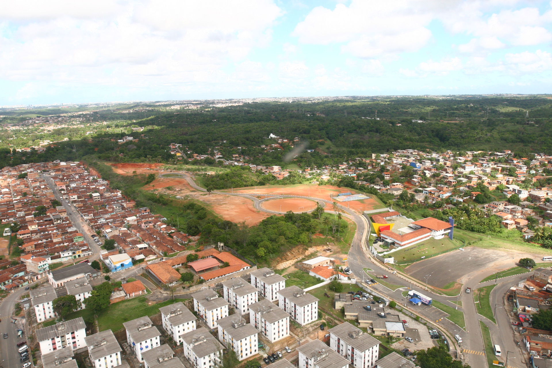 Fotos aéreas da região de Simões Filho .
Foto: Manu Dias/AGECOM