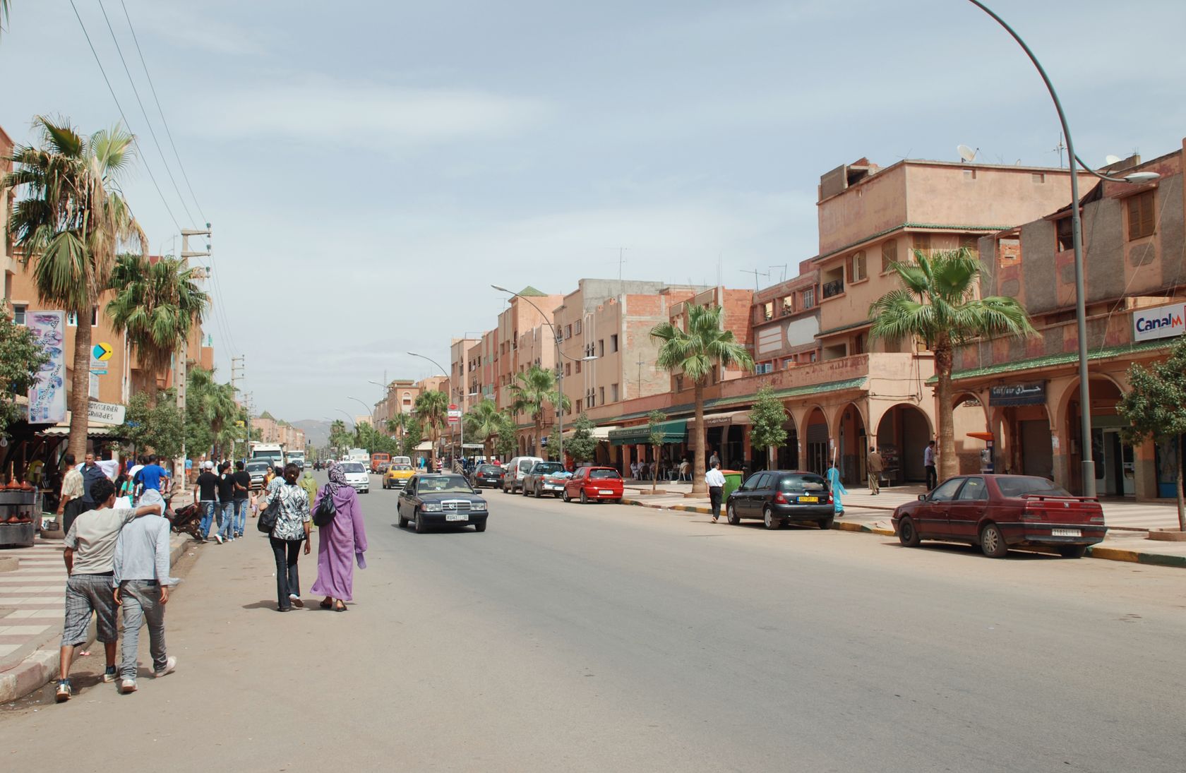 Khénifra, Morocco, main road