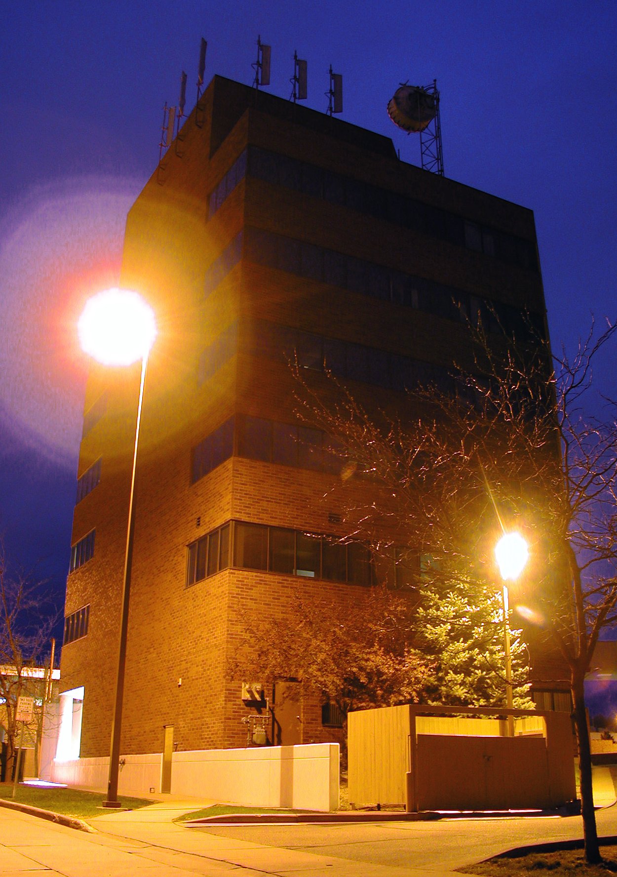Snapshot of a downtown Eau Claire Wisconsin building.