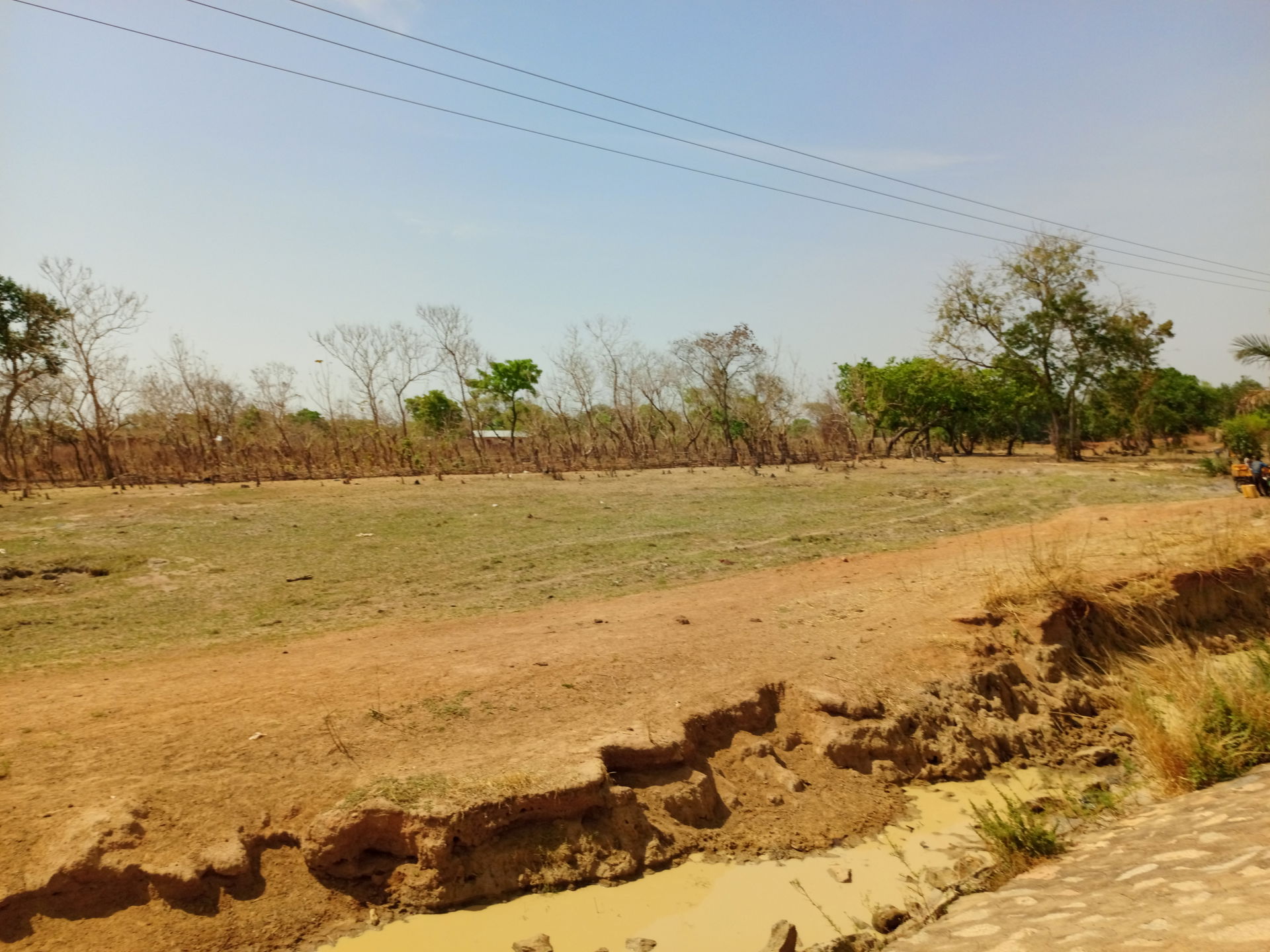 Dédradation de la route N'dali Nikki