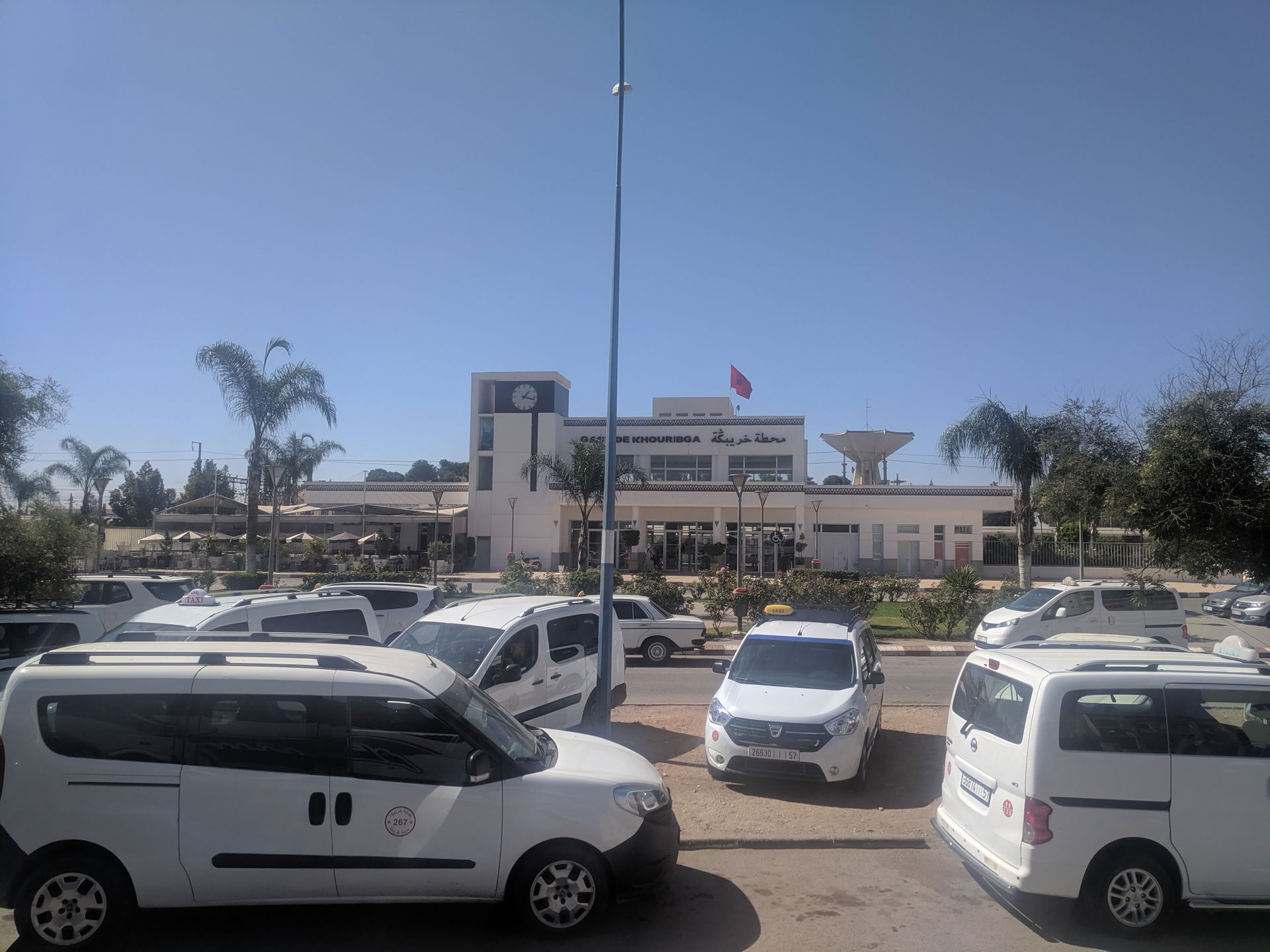 Taxis in Gare de Khouribga 2019