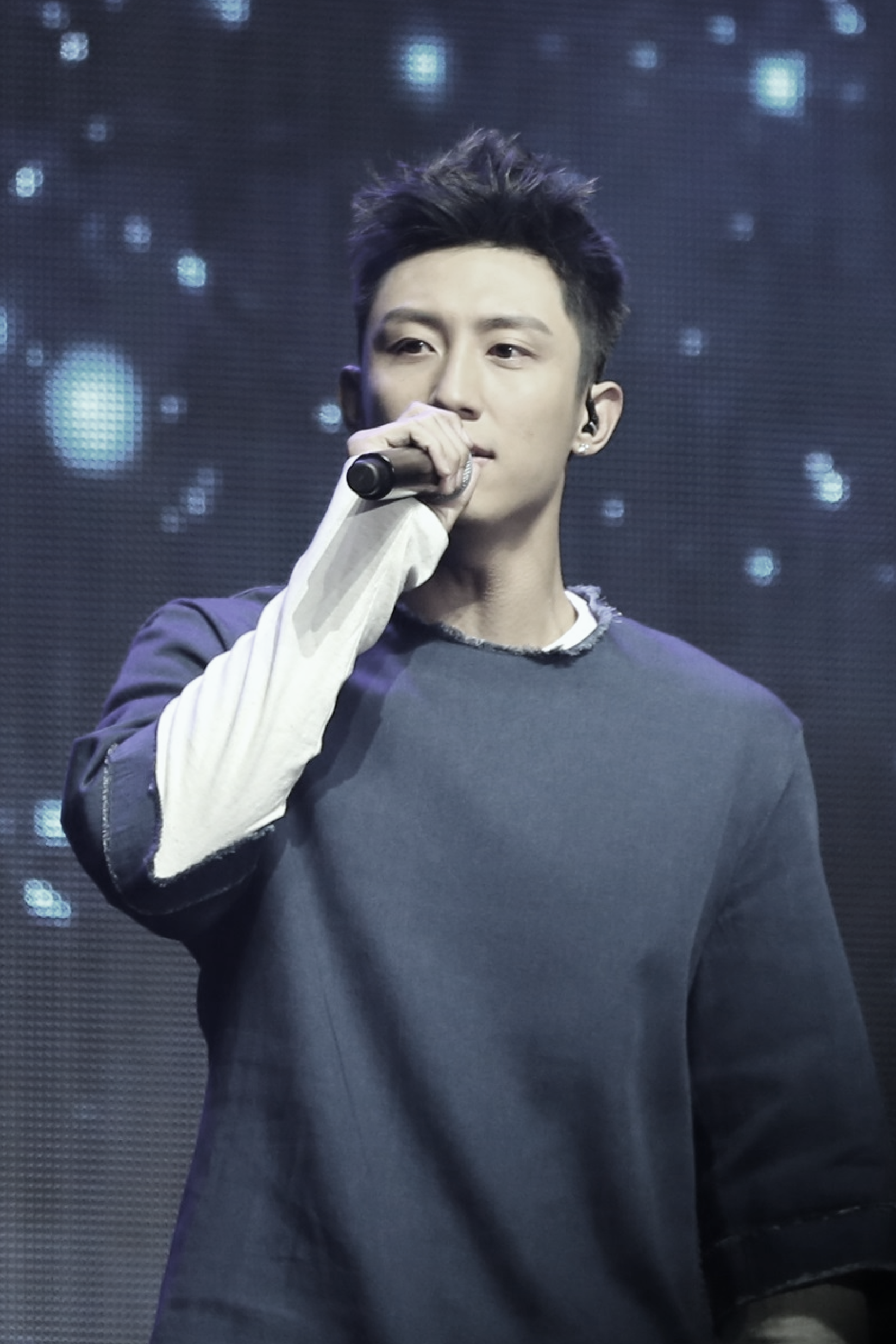 Huang Jingyu in the Korean Fan Meeting