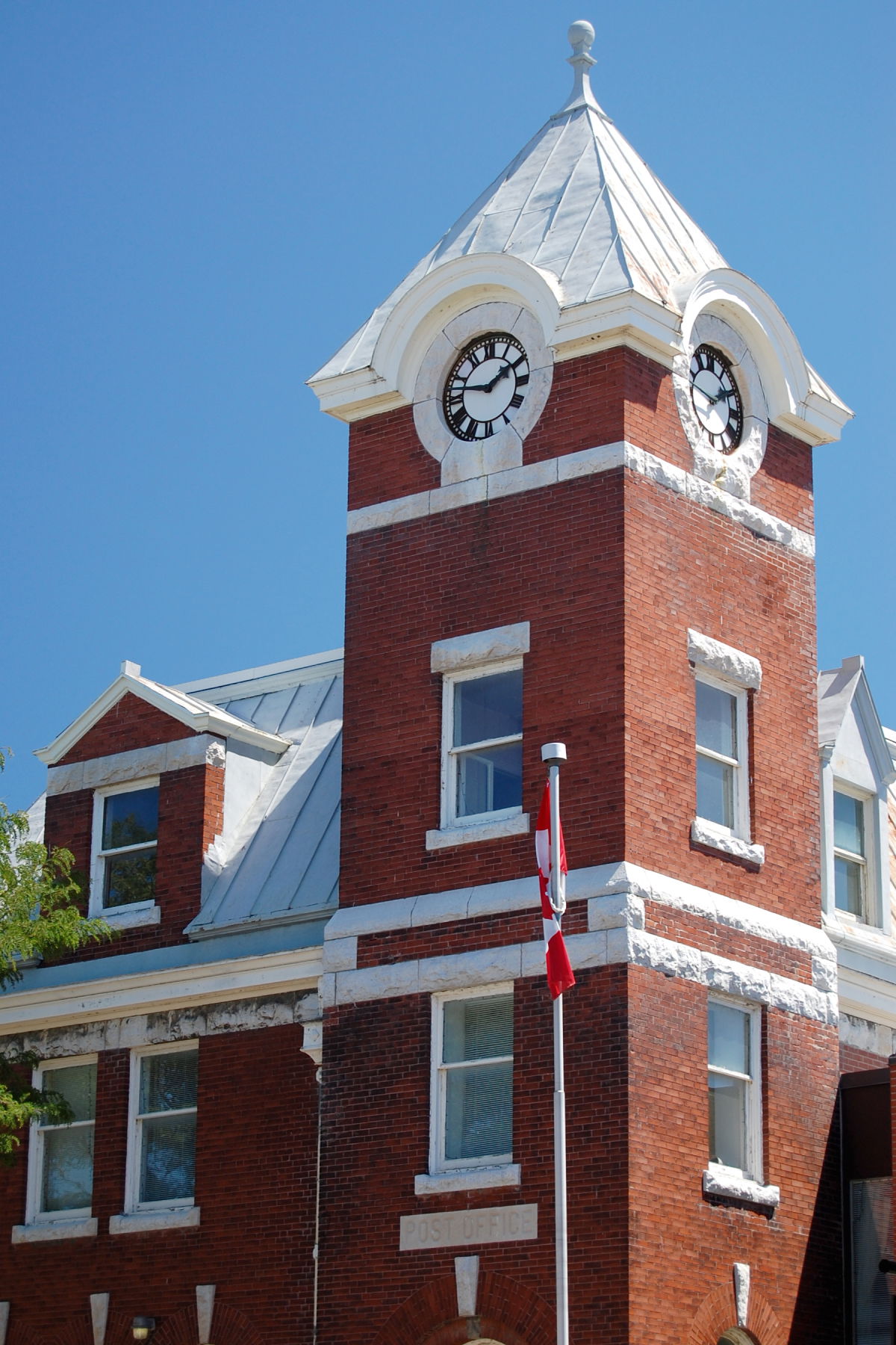 Historic Post Office Building in Downtown Port Perry