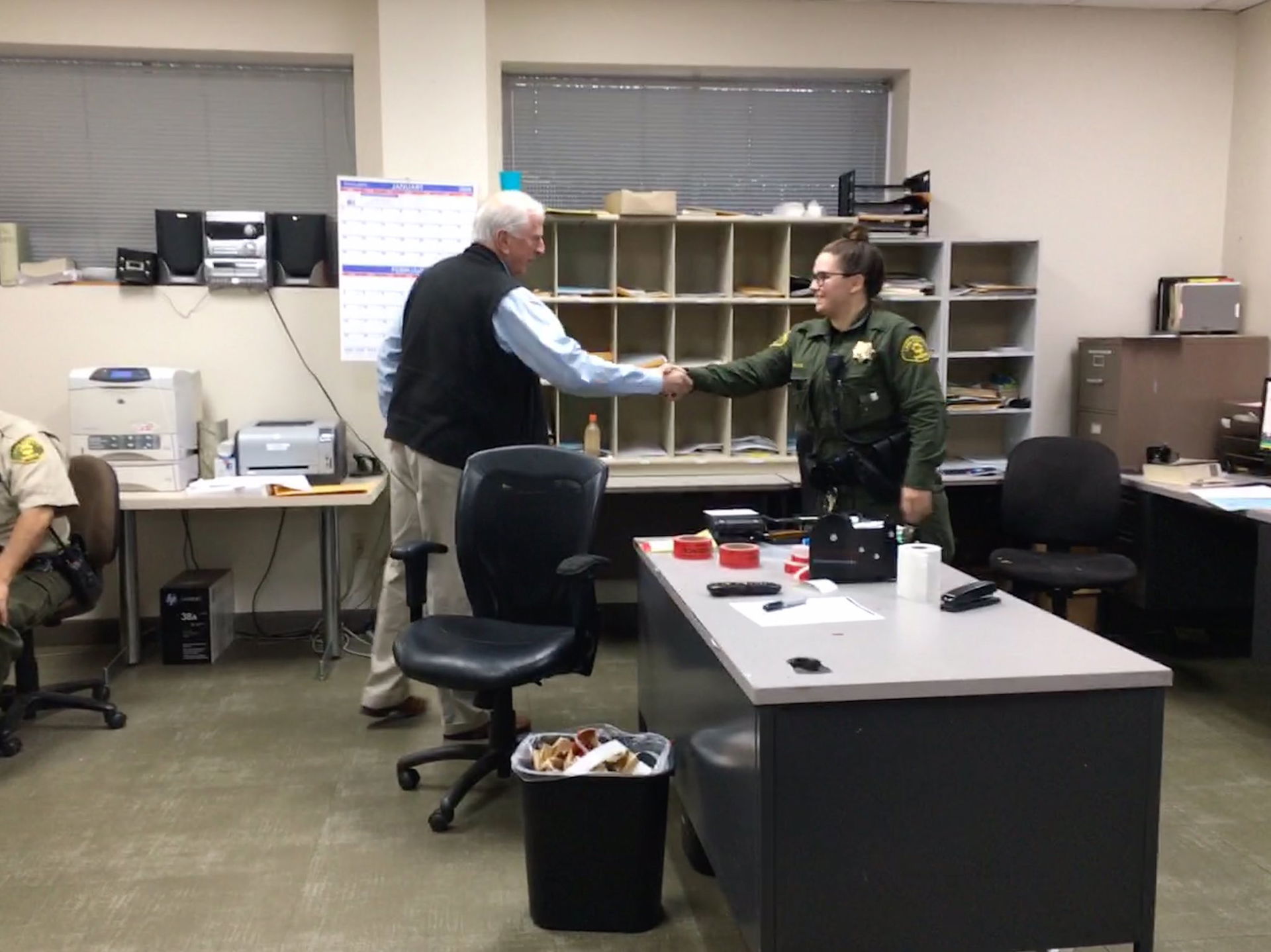 Stopped by to chat with Lake County Sheriff Brian Martin to see…