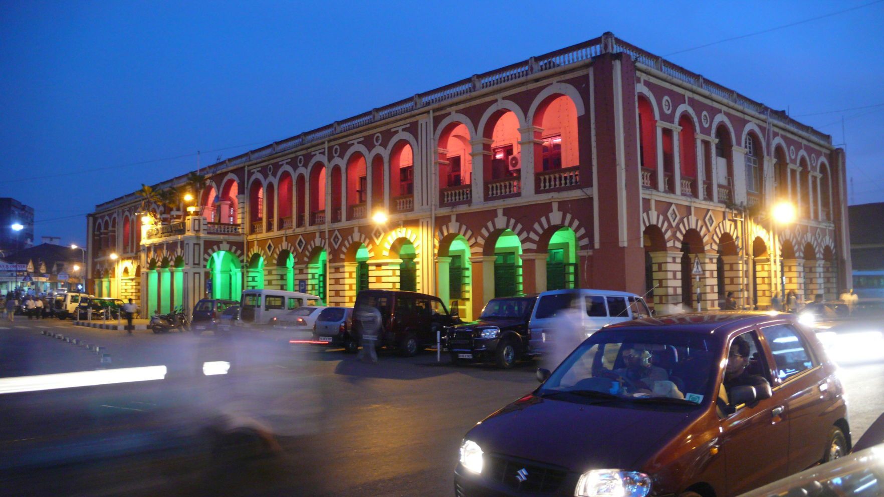 The Margao Municipality Building in the city of Margao, Salcete…