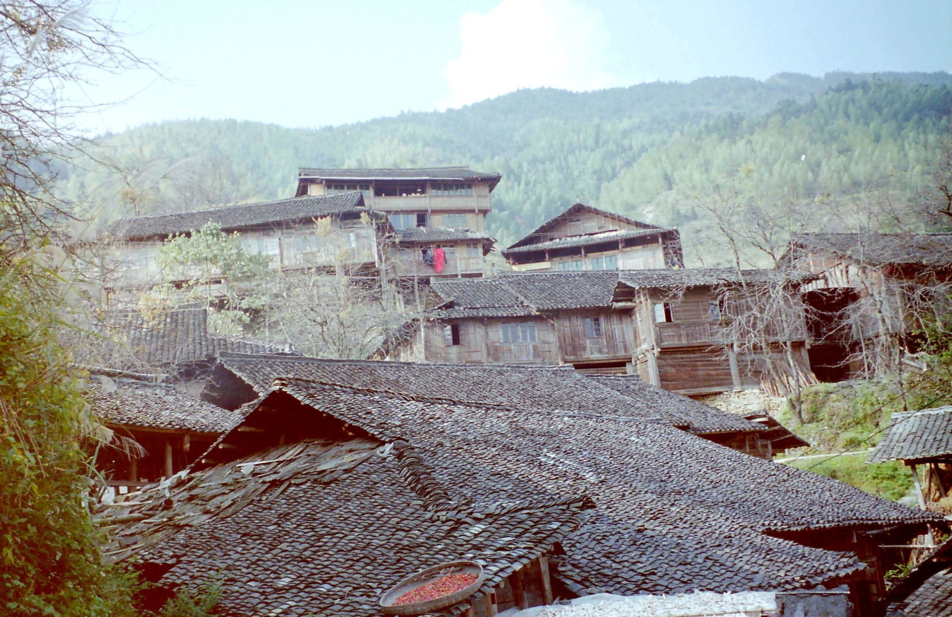 Ping'an and the Longsheng Rice Terraces, Guangxi, China.