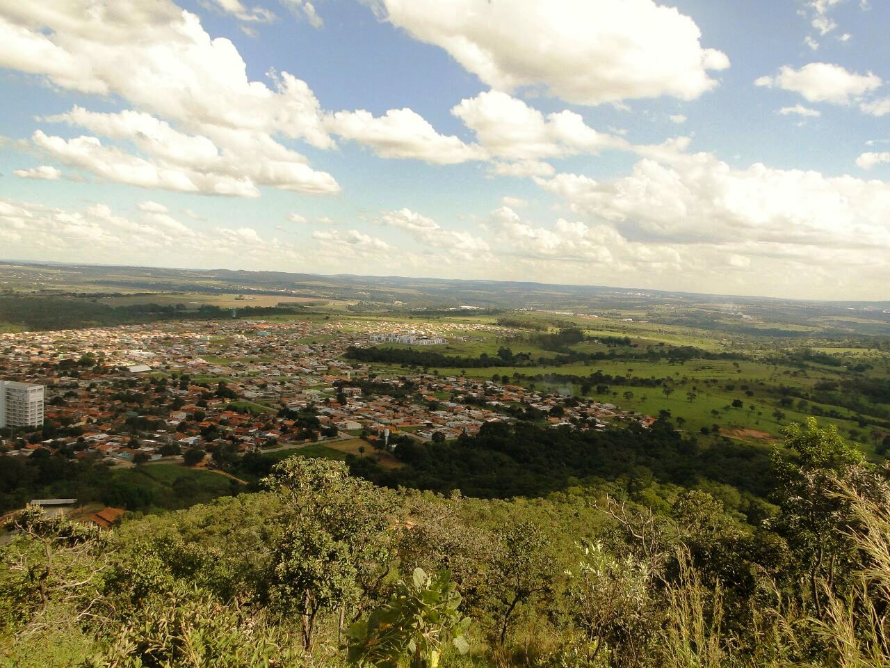 Vista do município goiano de Senador Canedo.