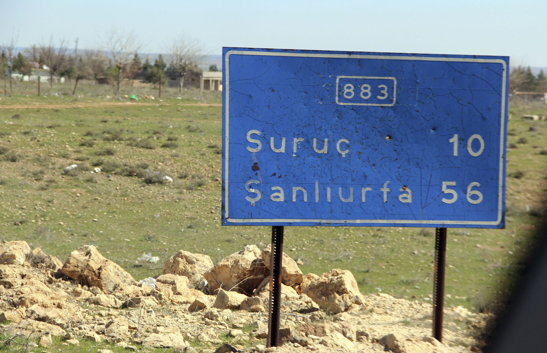 Suruç (Turquia) - No Sudeste da Turquia, próximo à fronteira co…
