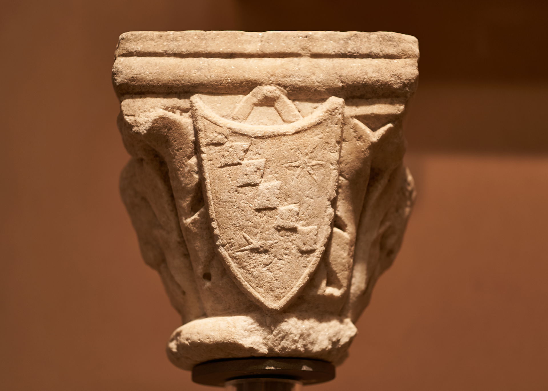 Marble capital. From Oropos. Attica. 13th cent. (?). Inv. No. B…