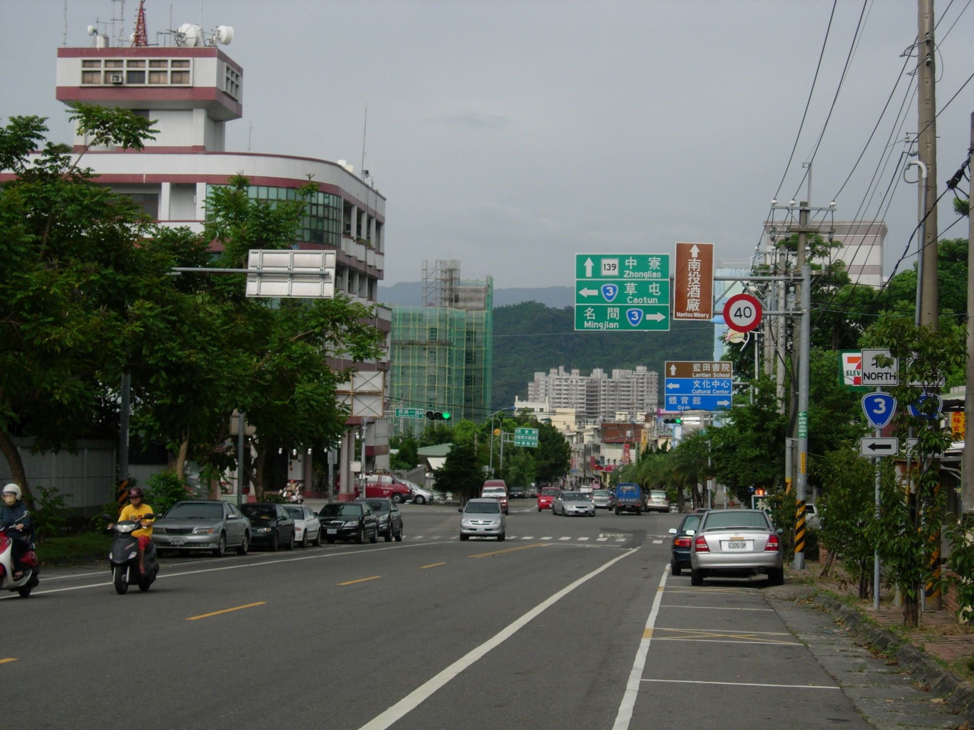 County Highway 139 and Provincial Highway 3 intersection, Nanto…