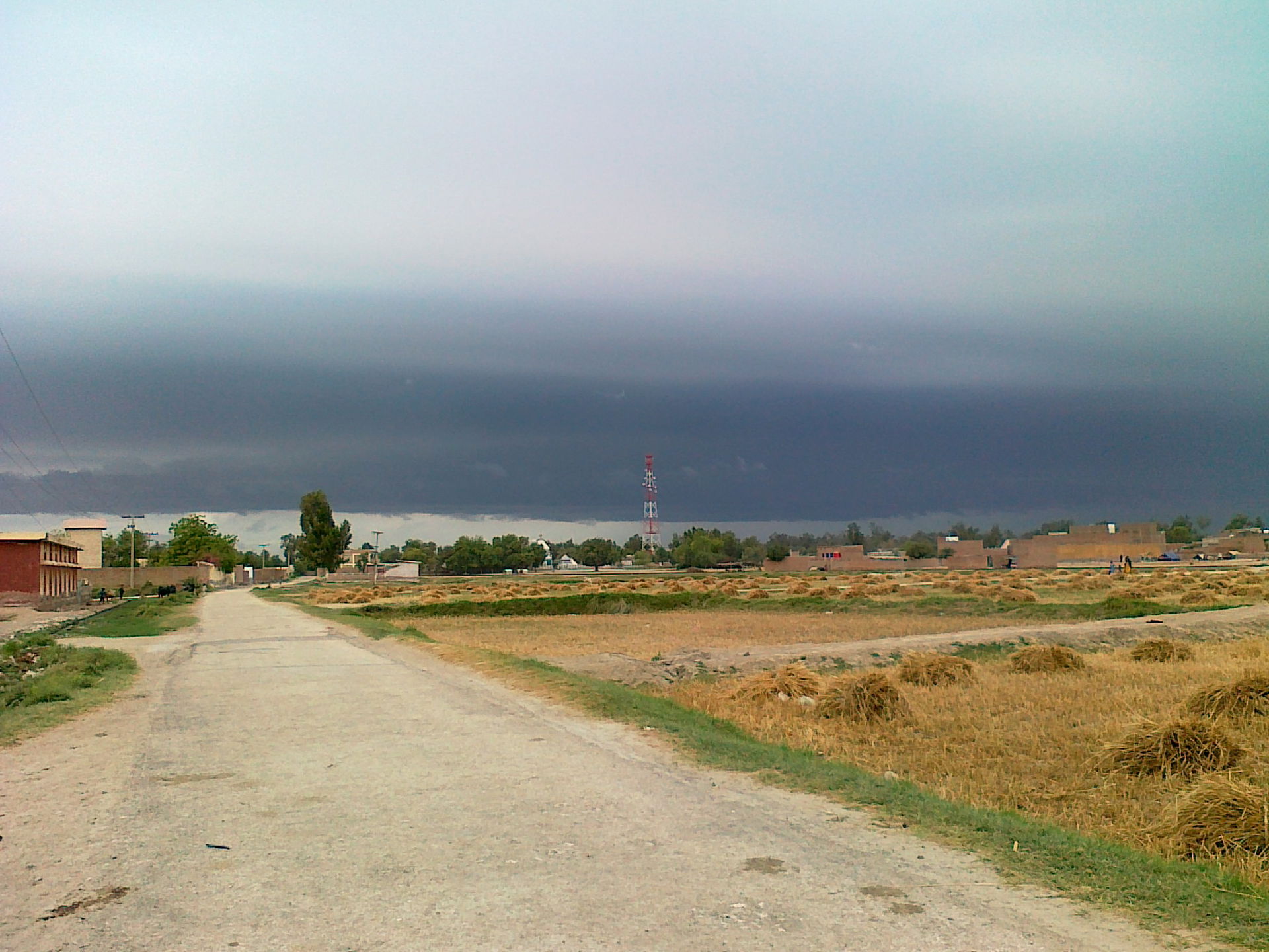 A view of village Wango, near city Mirpur Mathelo, in District …