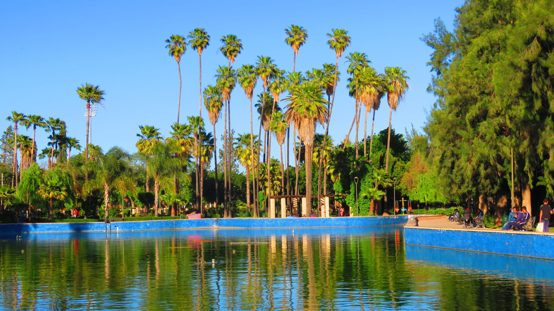 Oued Zem Lake, Khouribga Province, Morocco
