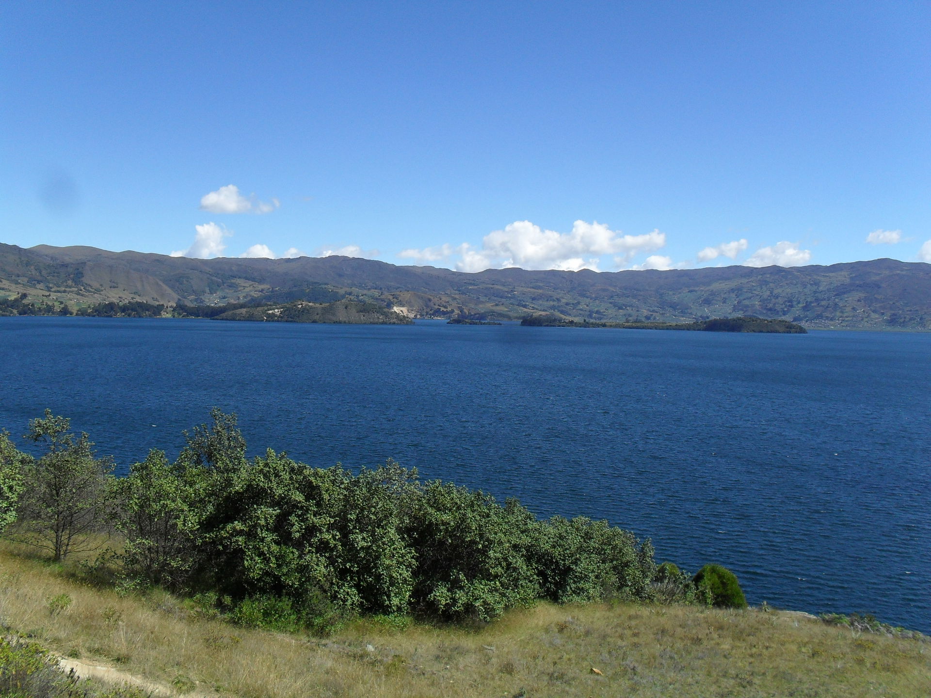Tota Lake in Boyacá Departament, Colombia