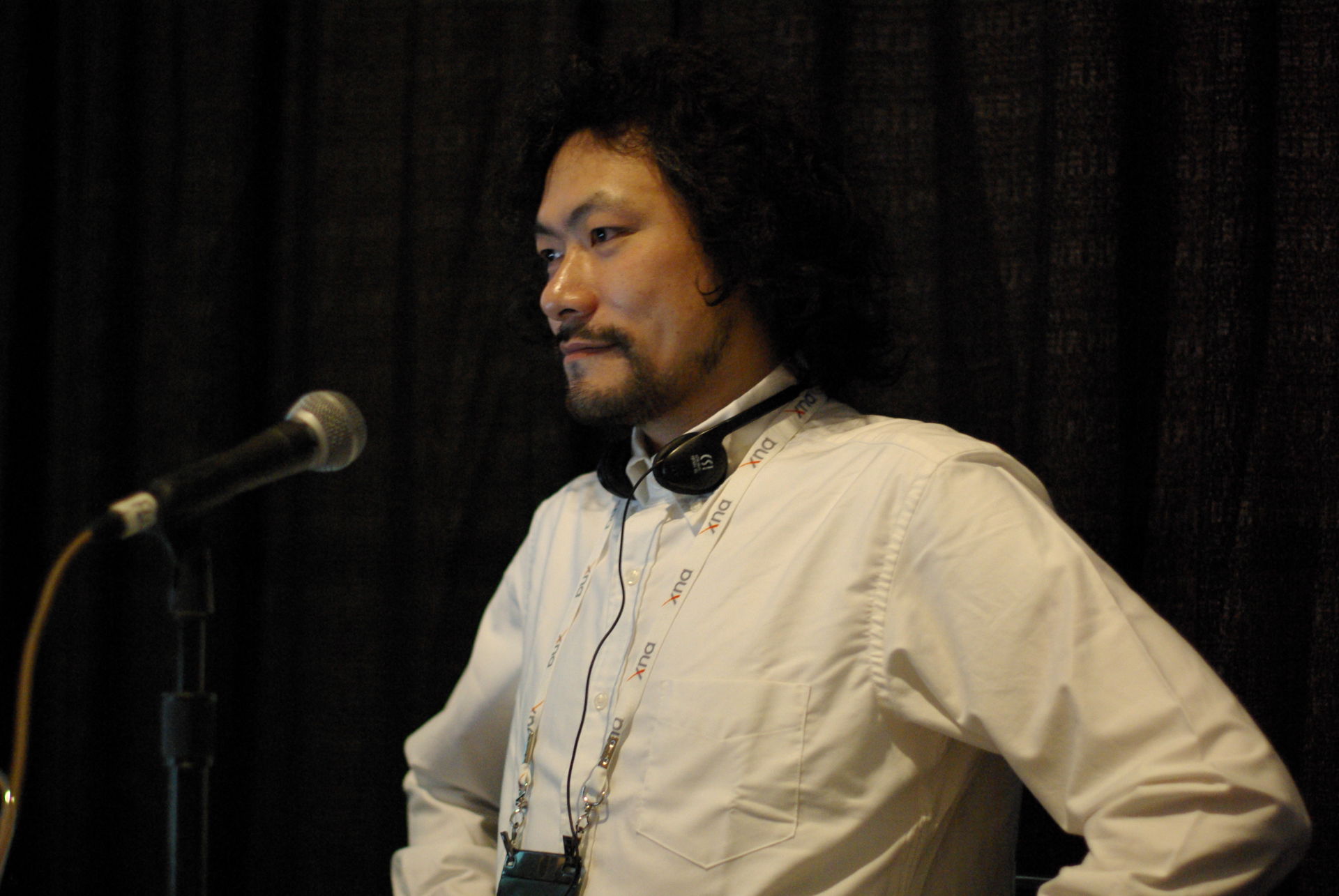Koji Igarashi at the Game Developers Conference in 2007.