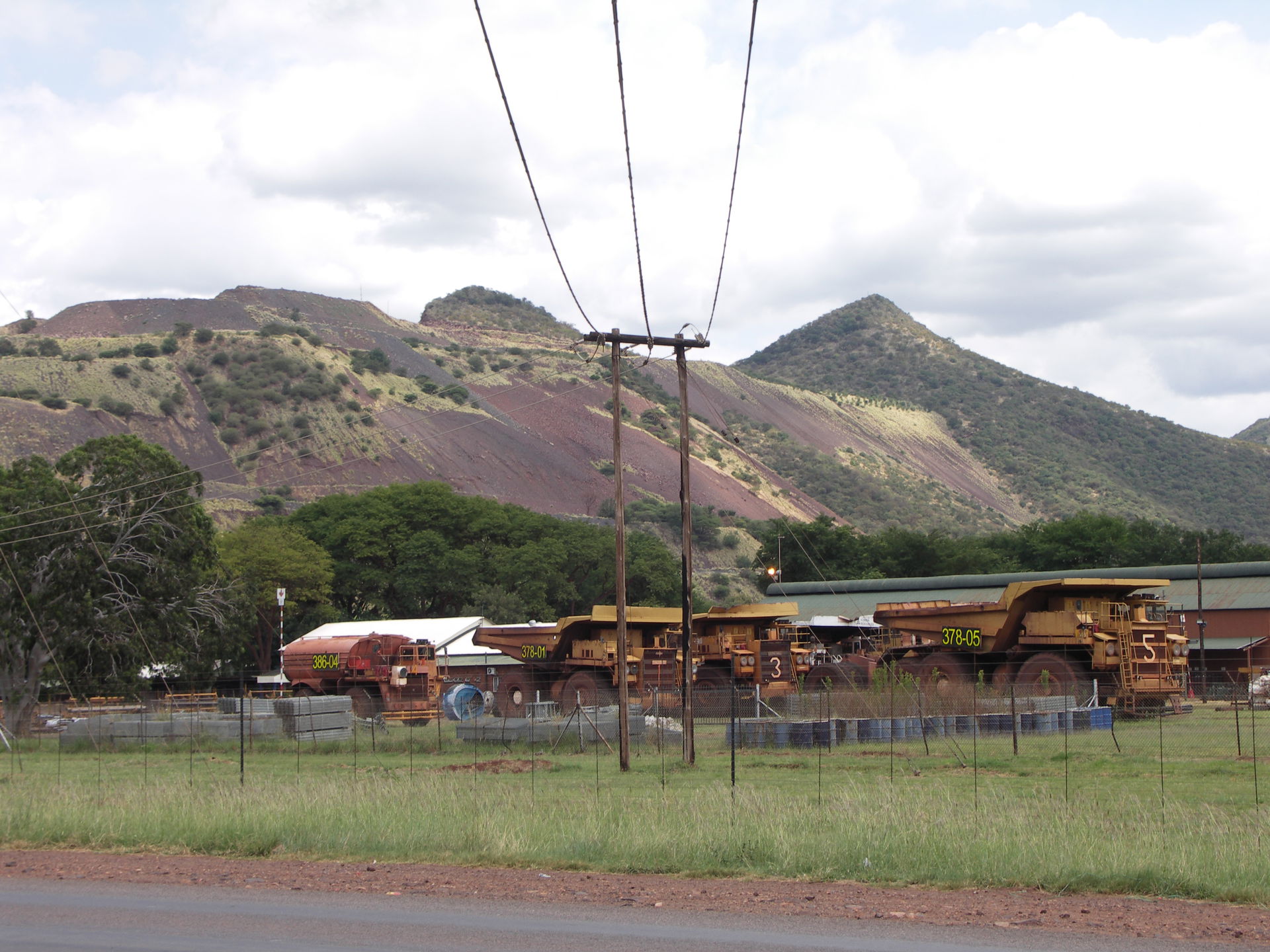 Iron ore mining at Thabazimbi, Limpopo, South Africa