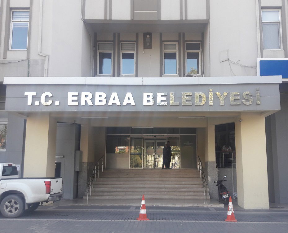 Entrance of the Erbaa Municipality.