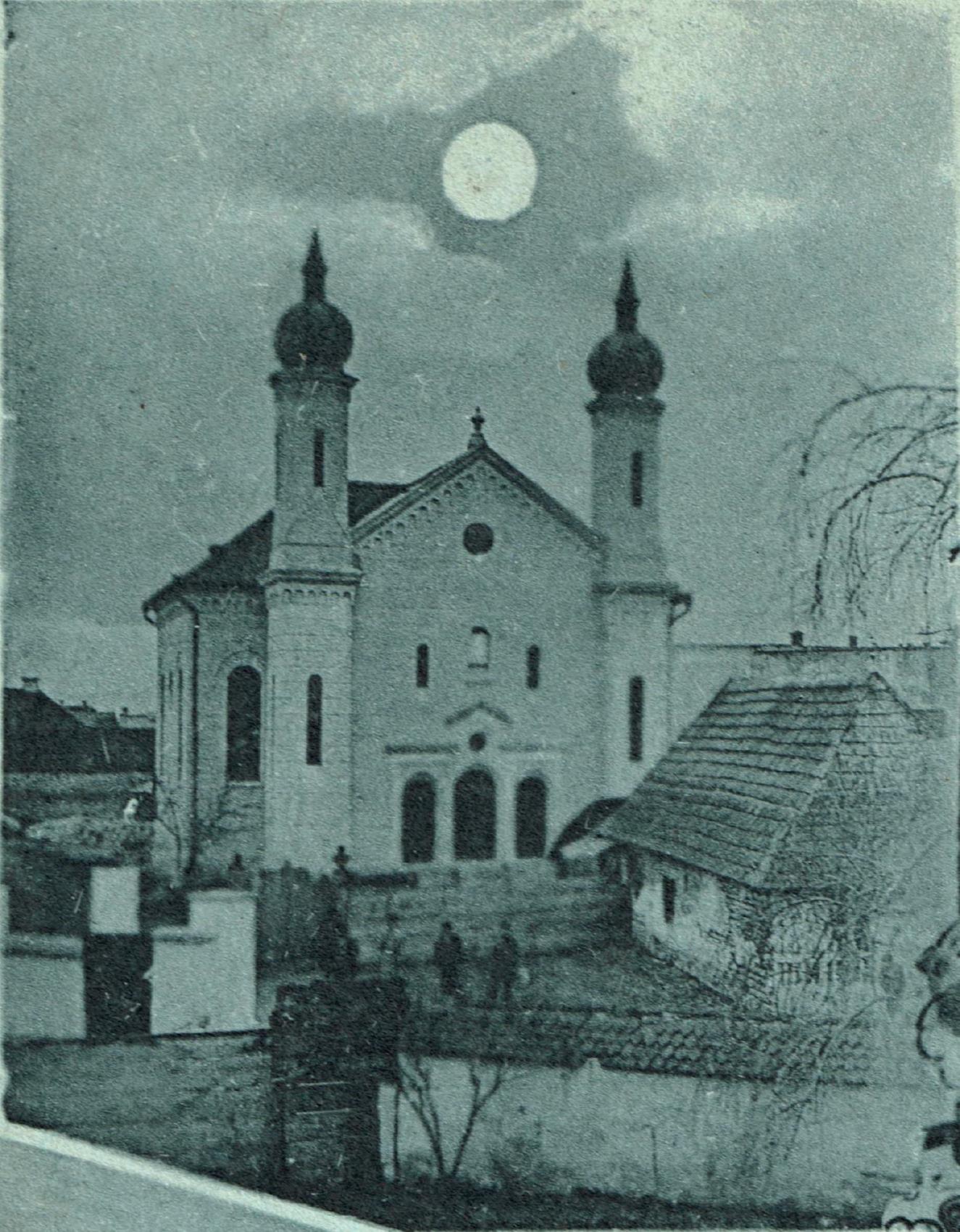 Synagogue in Sfântu Gheorghe.