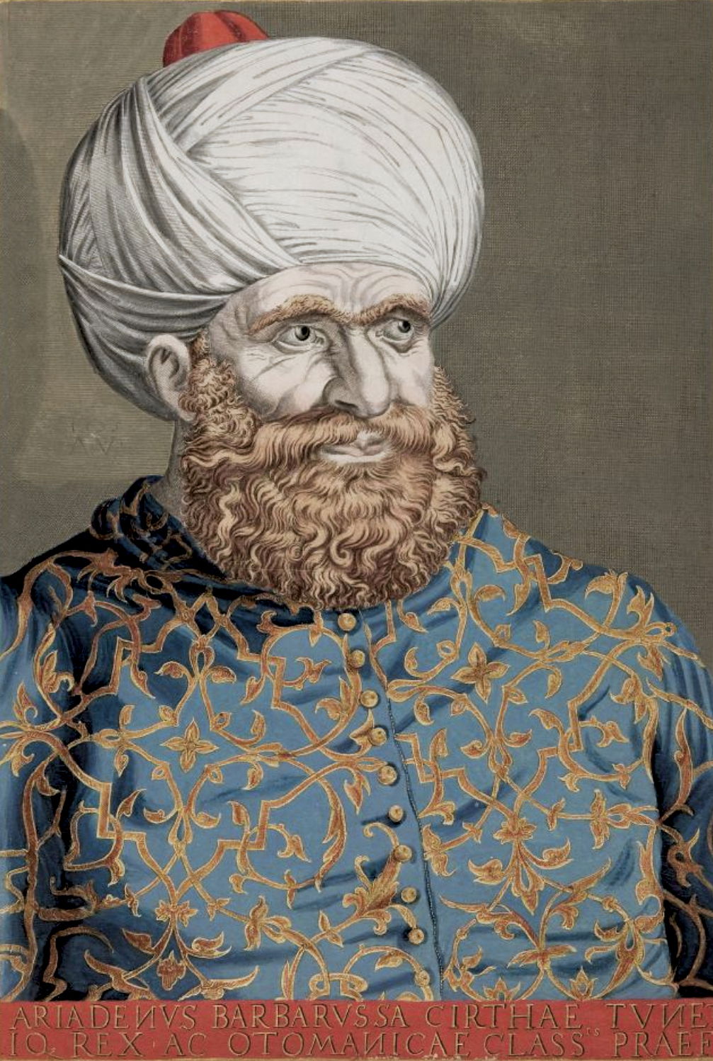 Hand colored engraving. 440 x 301 mm. Inscription: ARIADENVS BA…