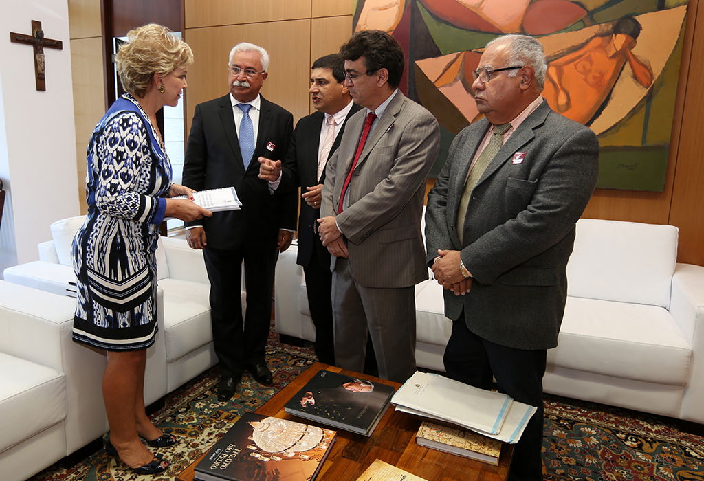 Brasília | Ministra recebe o Prefeito de São Caetano do Sul, Pa…