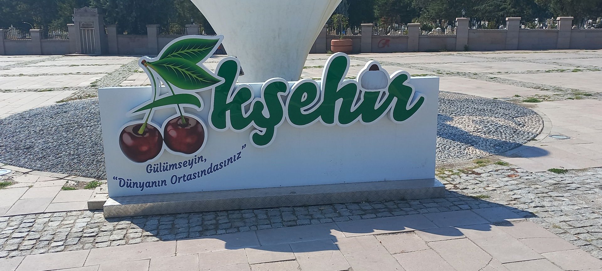 Akşehir city sign - 09.04.2024